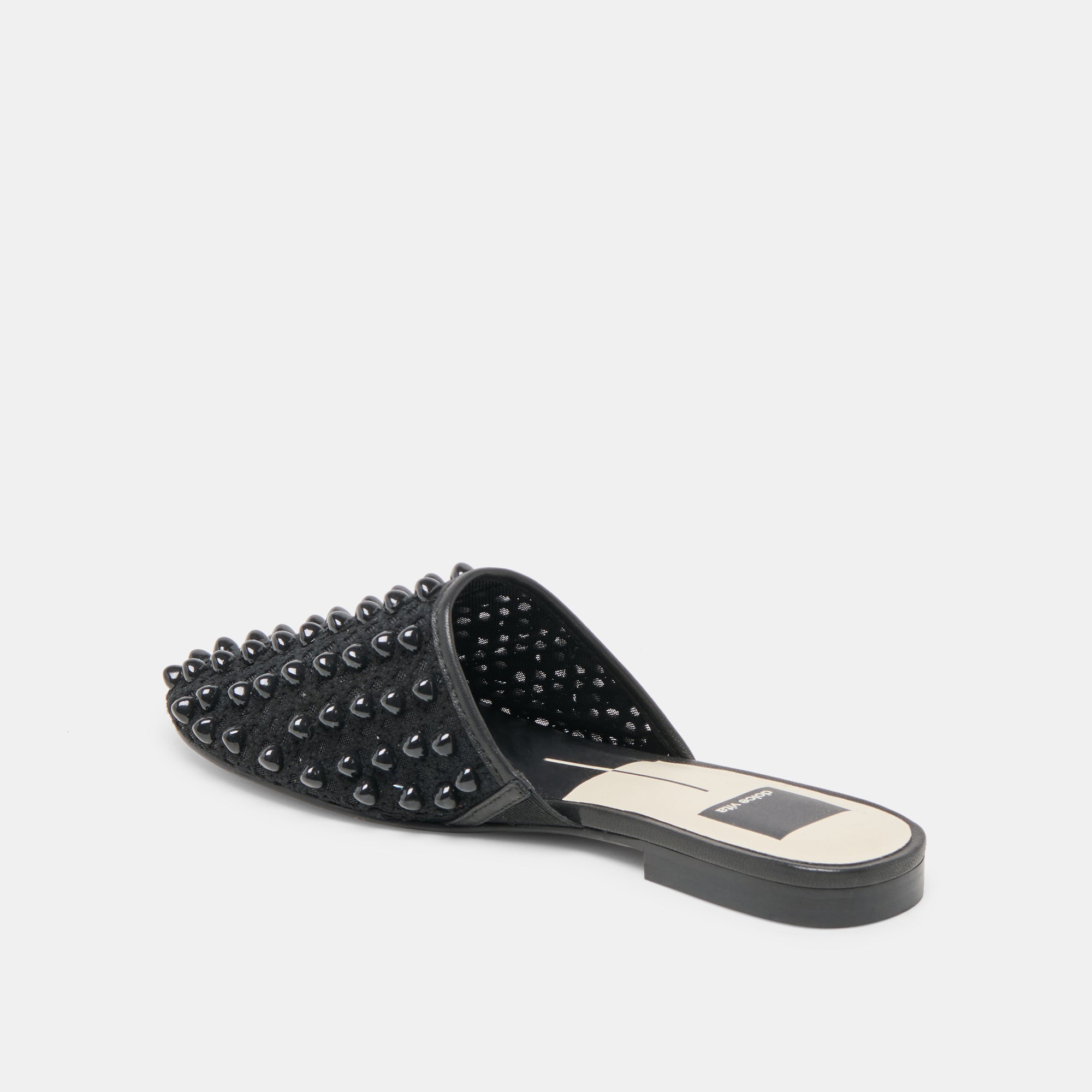 ROVA BEAD FLATS ONYX BEADED MESH