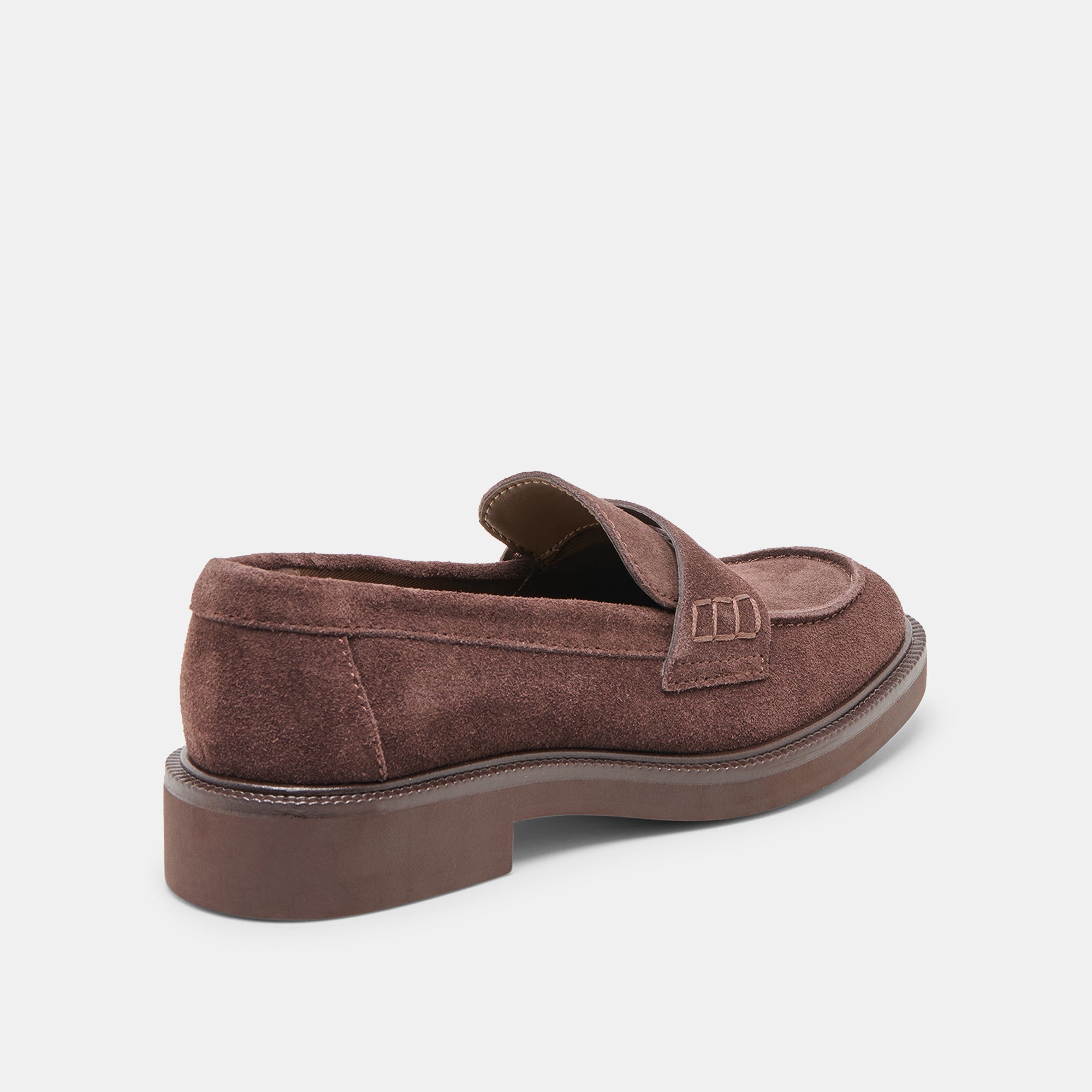 TIGGY LOAFERS MAHOGANY SUEDE