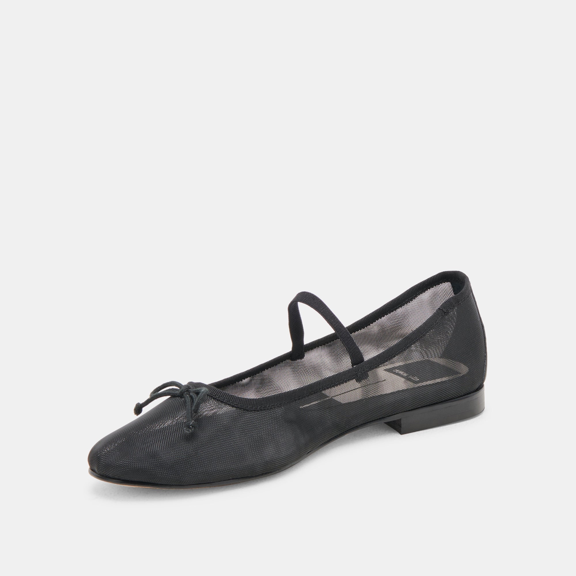CADEL BALLET FLATS ONYX MESH - re:vita
