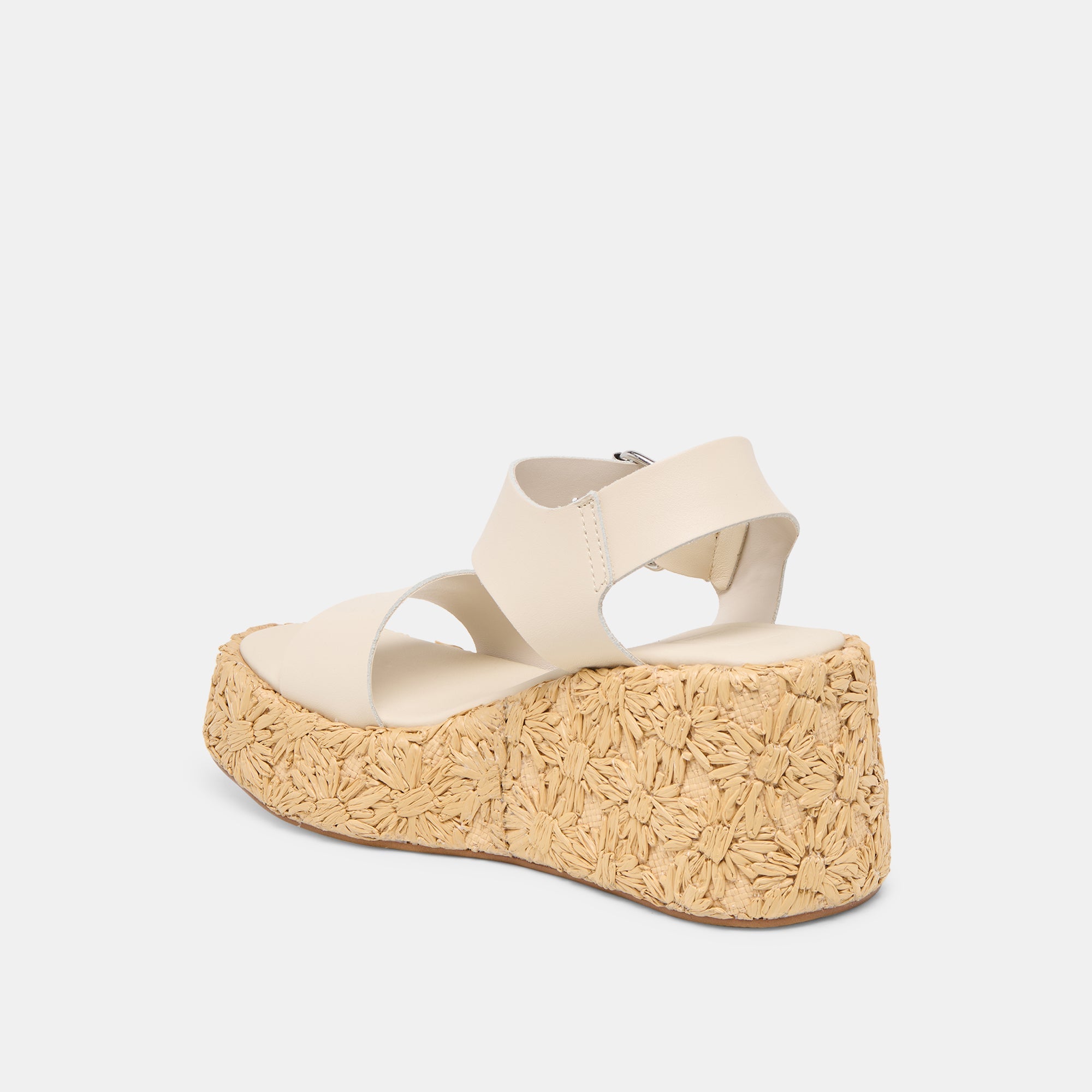 AURI WEDGES BONE LEATHER