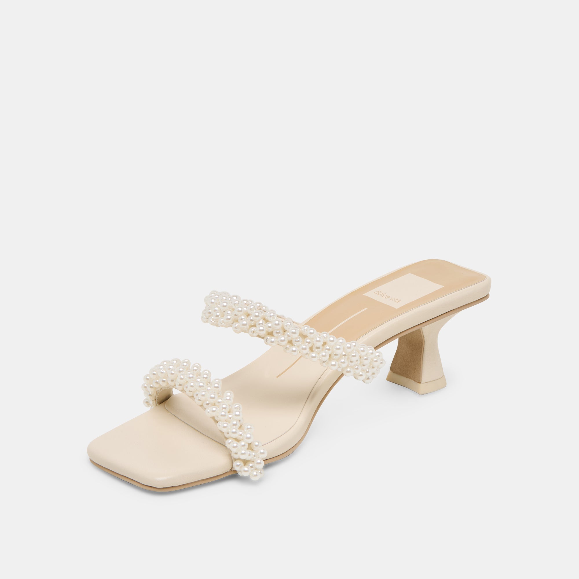 BONI PEARL HEELS VANILLA STELLA