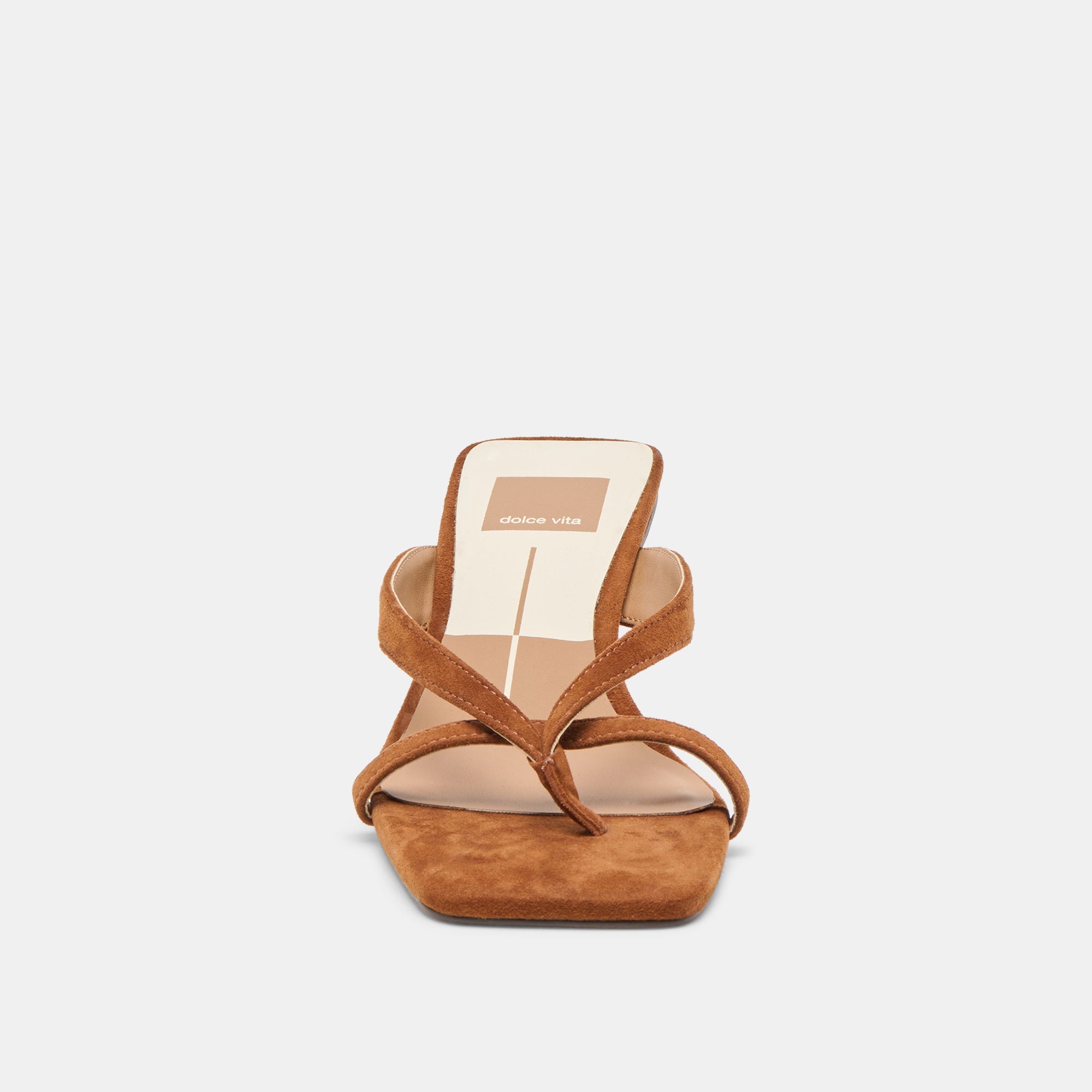 BREVEL HEELS DK BROWN SUEDE