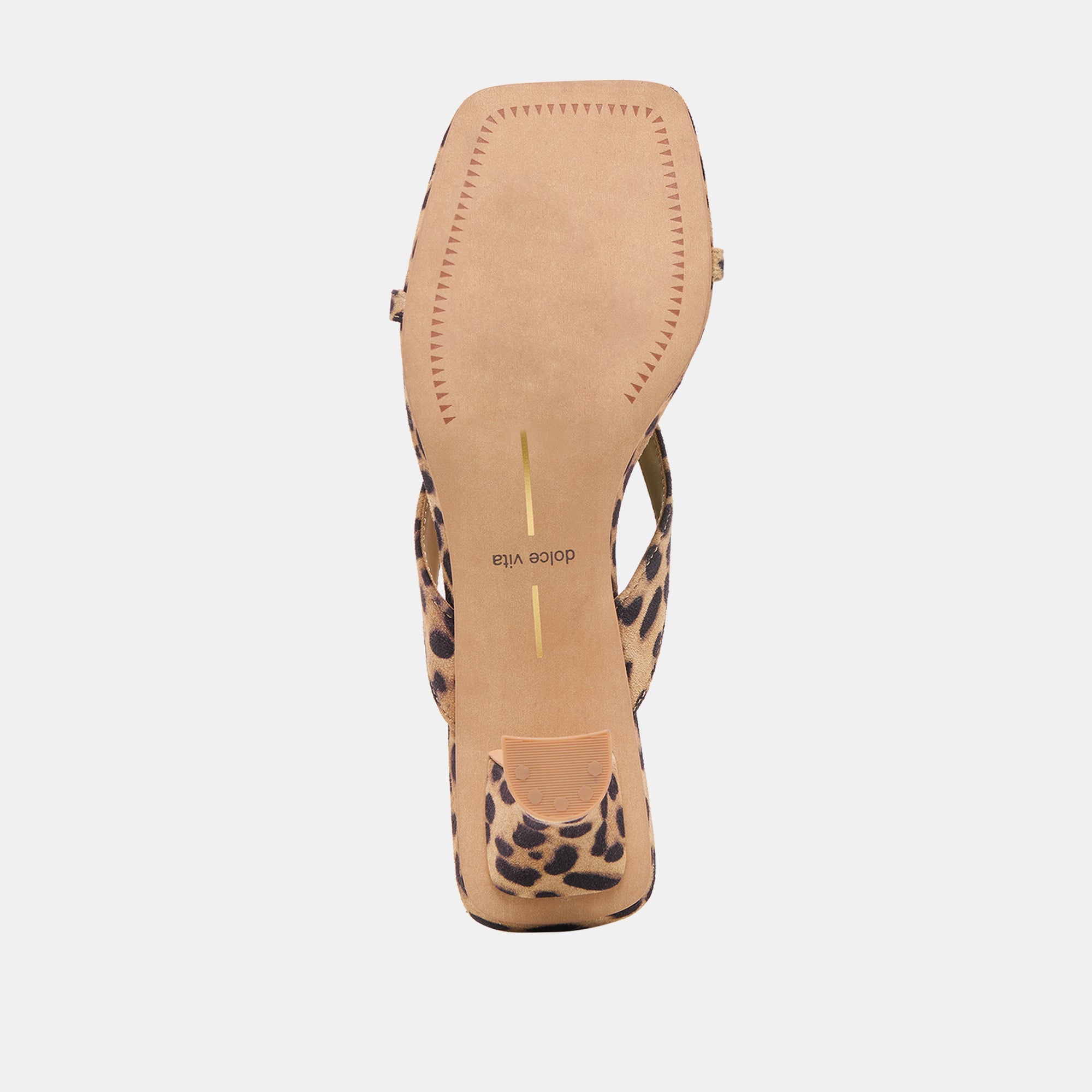 BREVEL HEELS DK LEOPARD PRINTED SUEDE