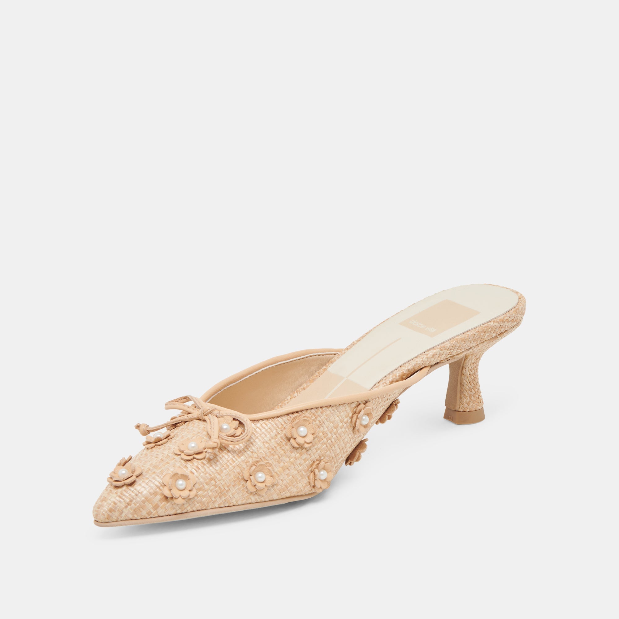 CAMILO HEELS LT NATURAL RAFFIA
