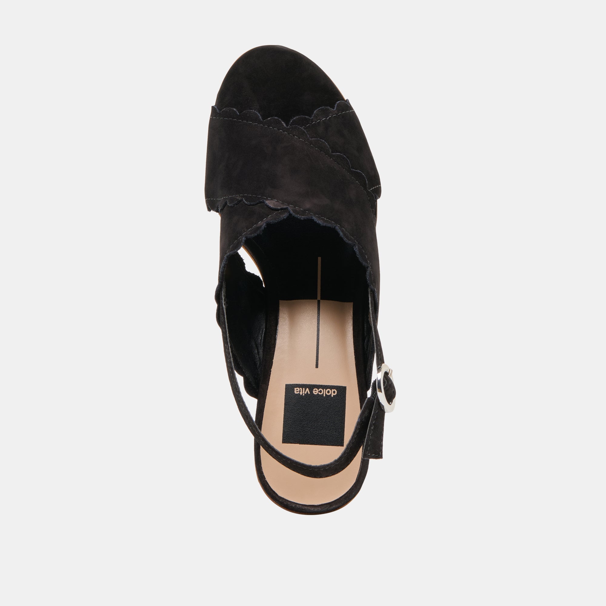 DILION WEDGES BLACK NUBUCK