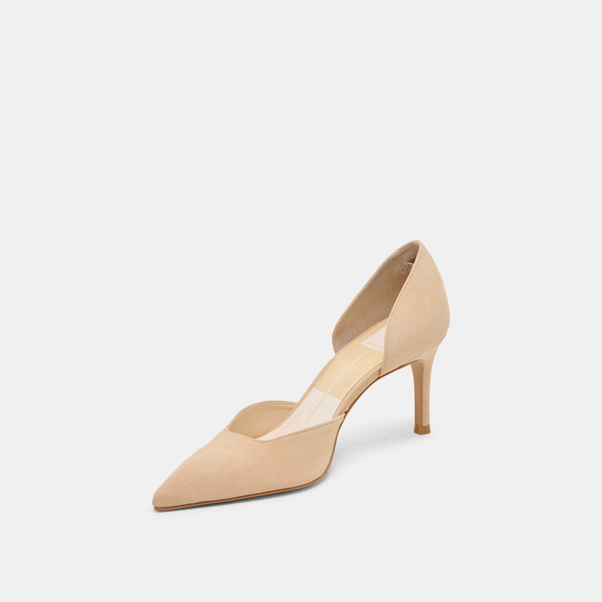 ELOY HEELS TAN SUEDE