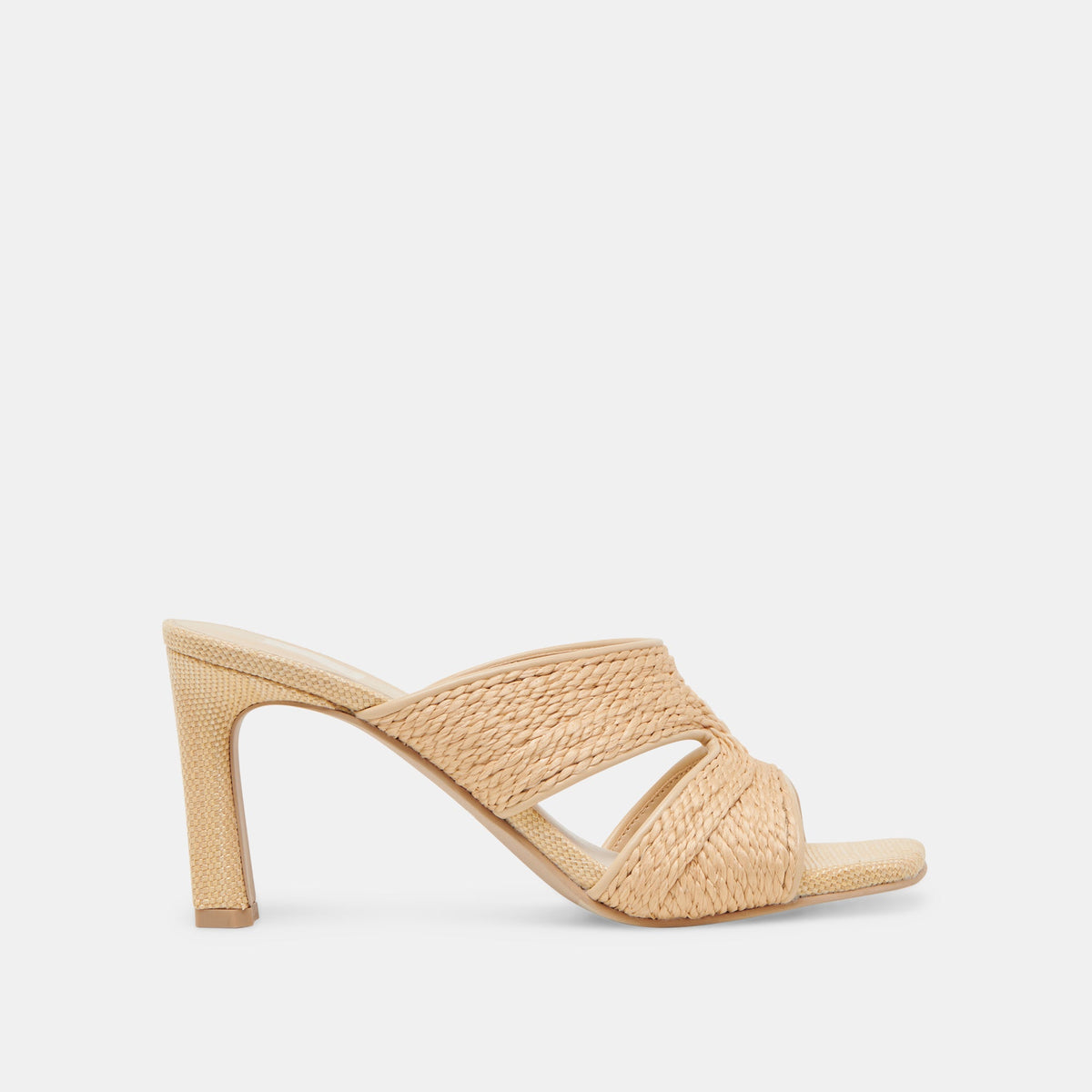 GITEL HEELS LT NATURAL RAFFIA