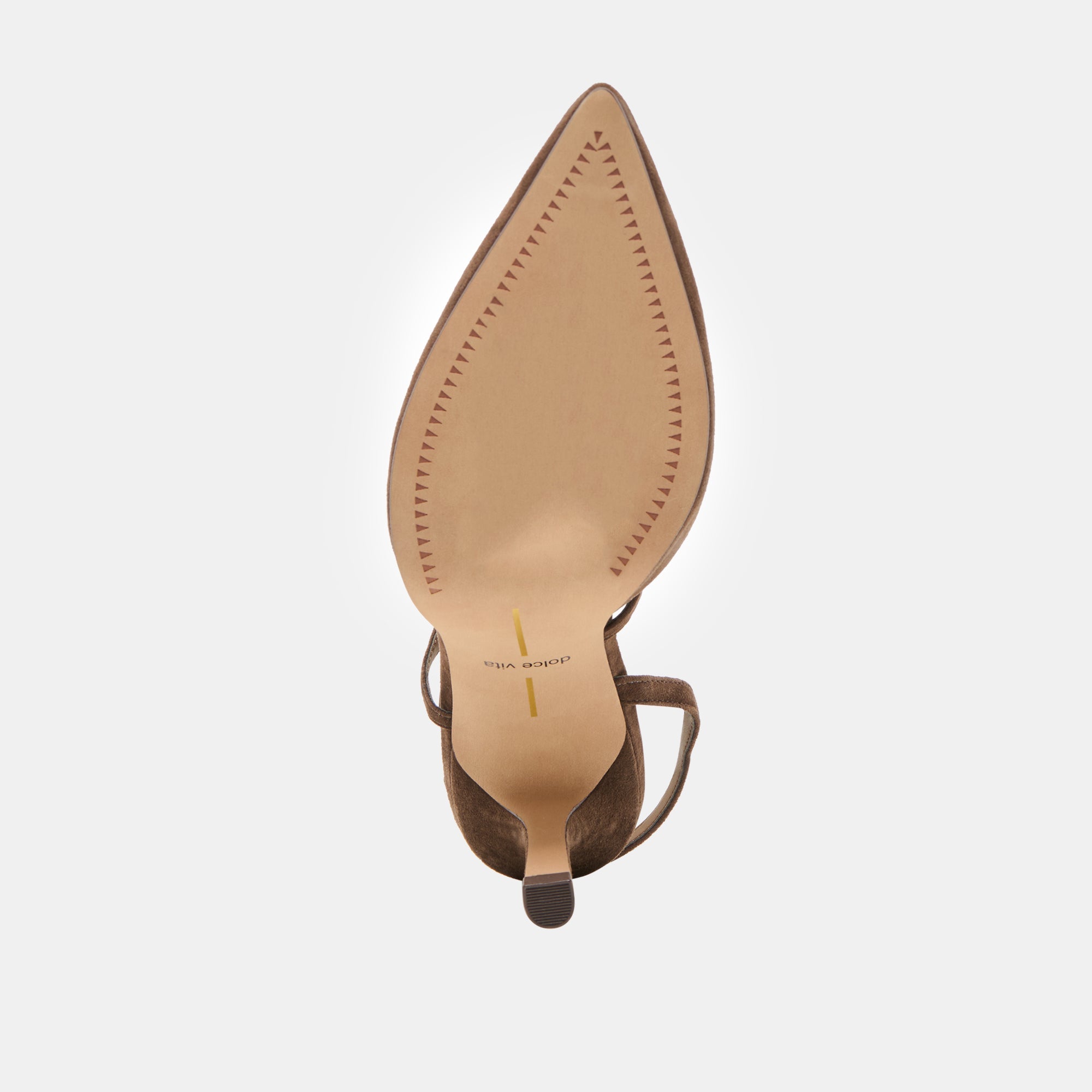 KAMRA HEELS DK BROWN SUEDE