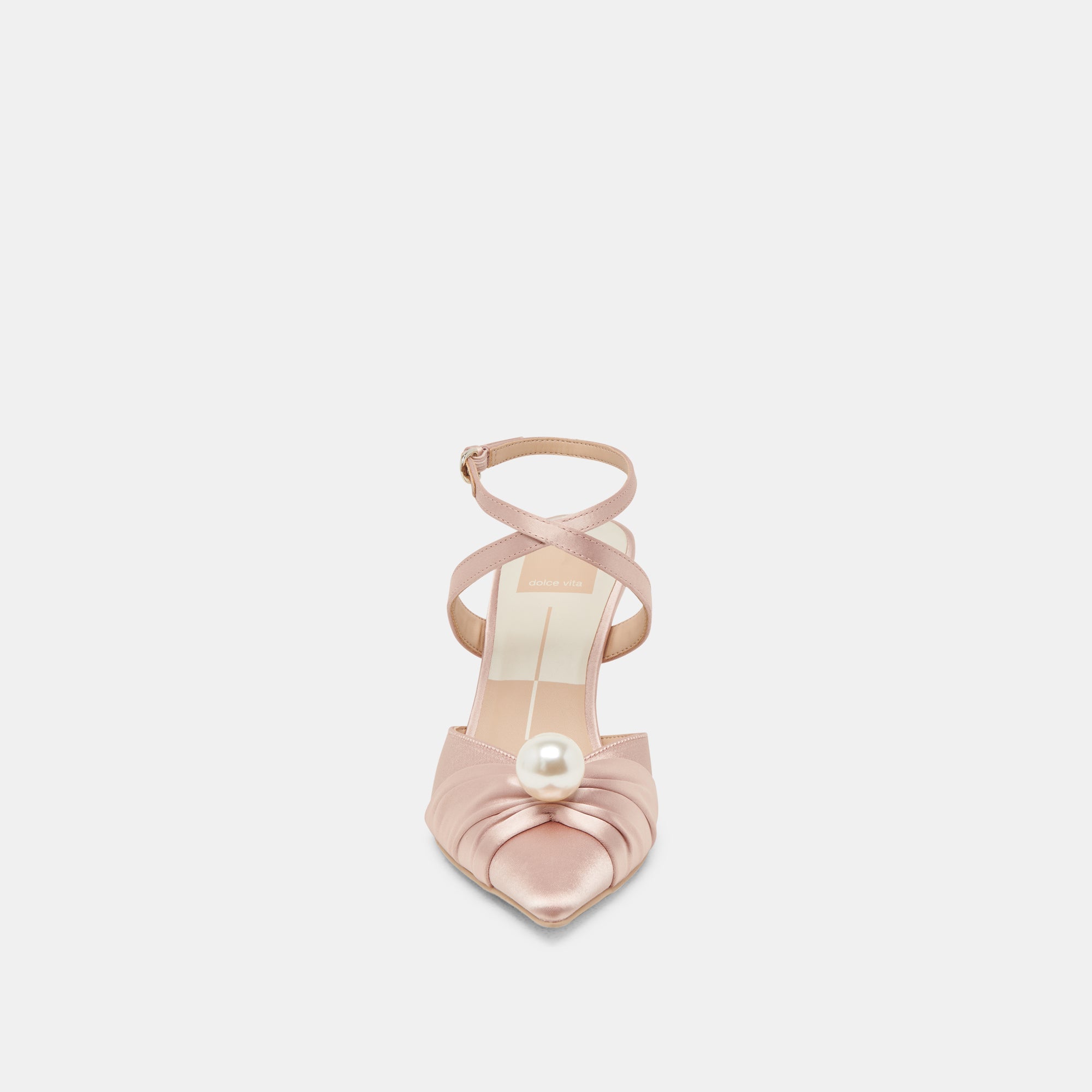 KAYSEY HEELS LT BLUSH SATIN