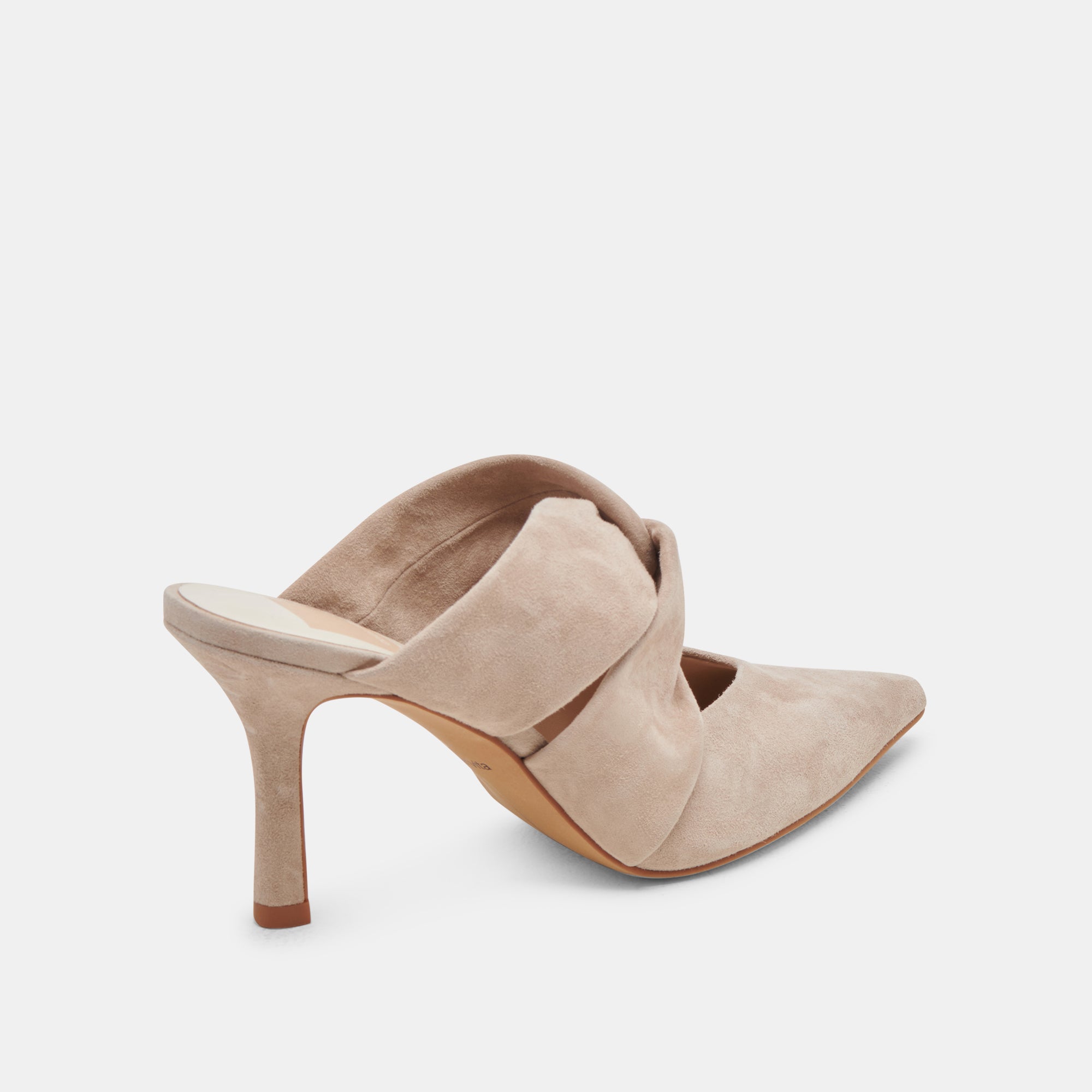 KELSY HEELS TAUPE SUEDE