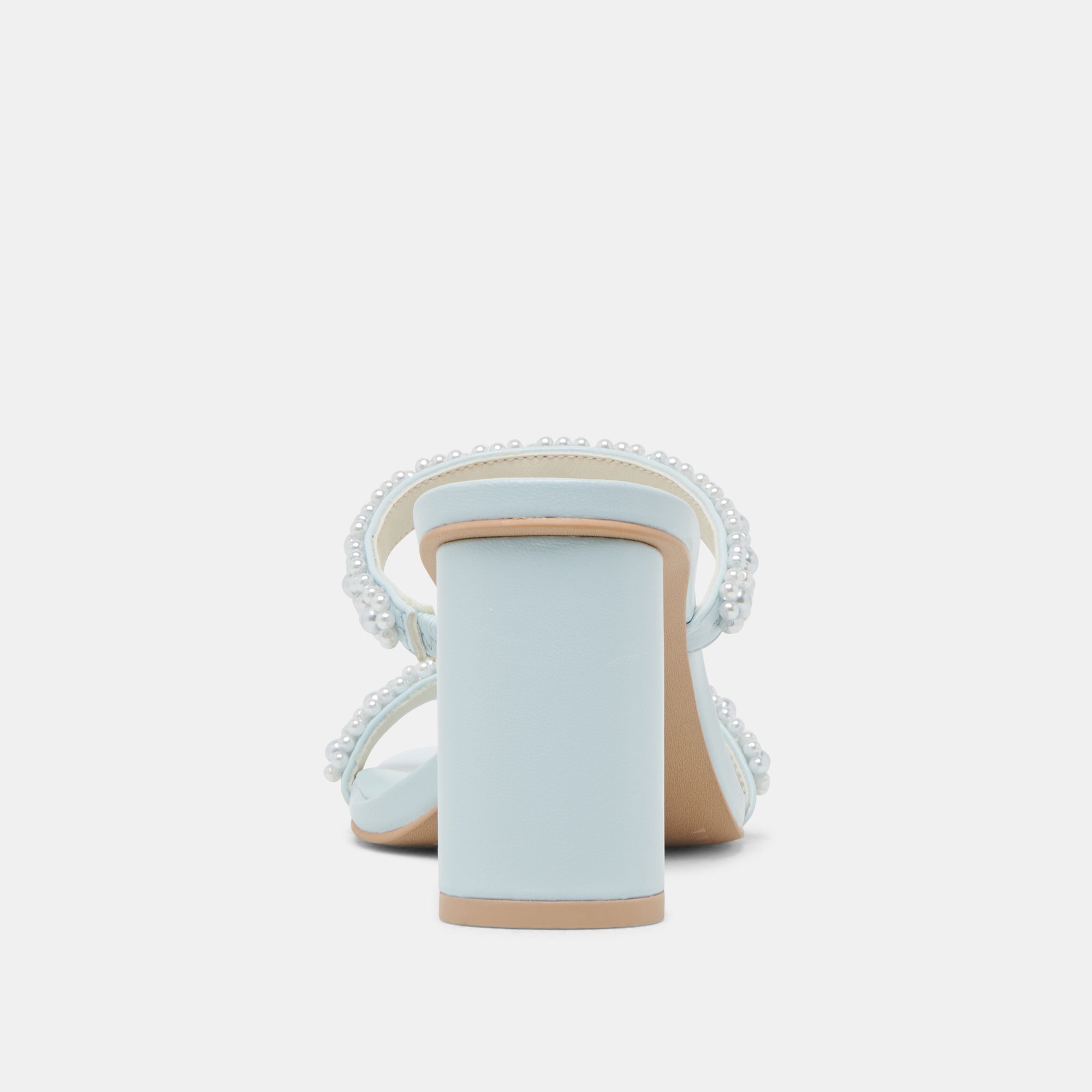 NOLAH PEARL HEELS ICE BLUE STELLA