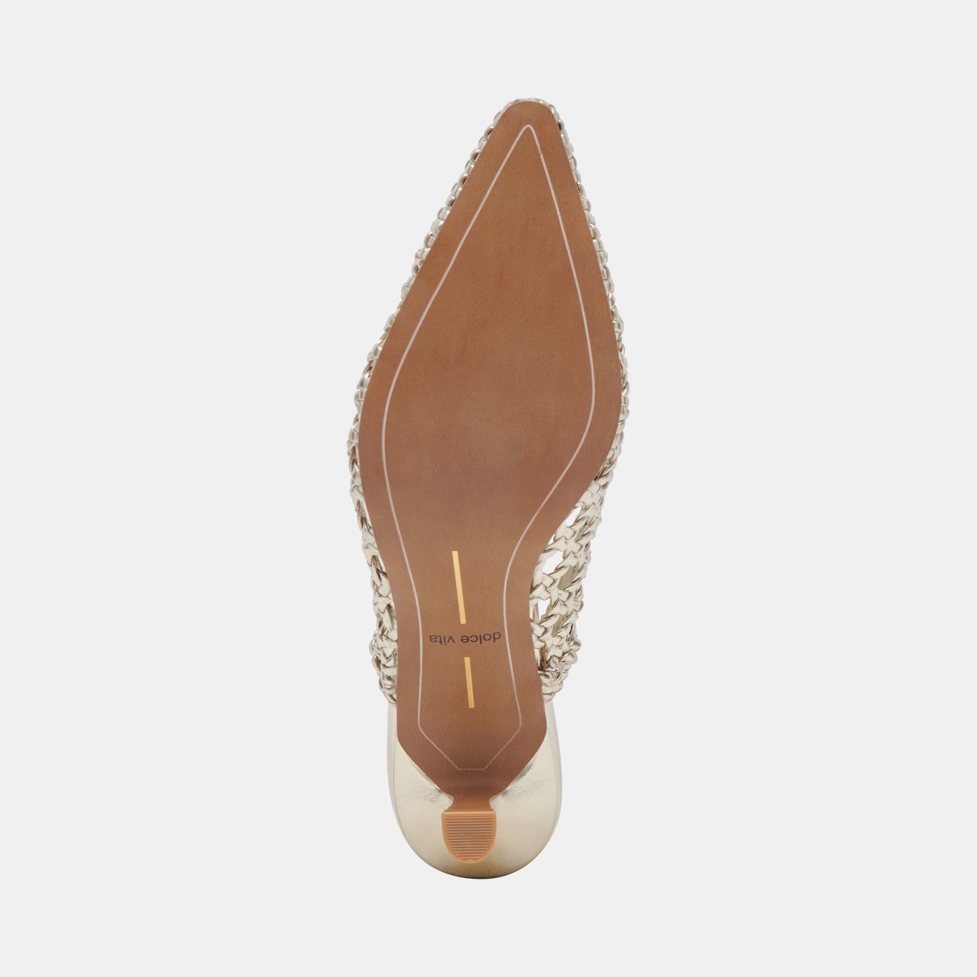 OLYMPA HEELS LIGHT GOLD METALLIC STELLA