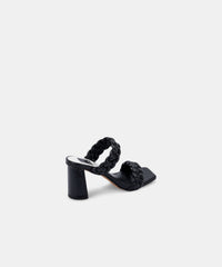PAILY WIDE HEELS BLACK STELLA - re:vita