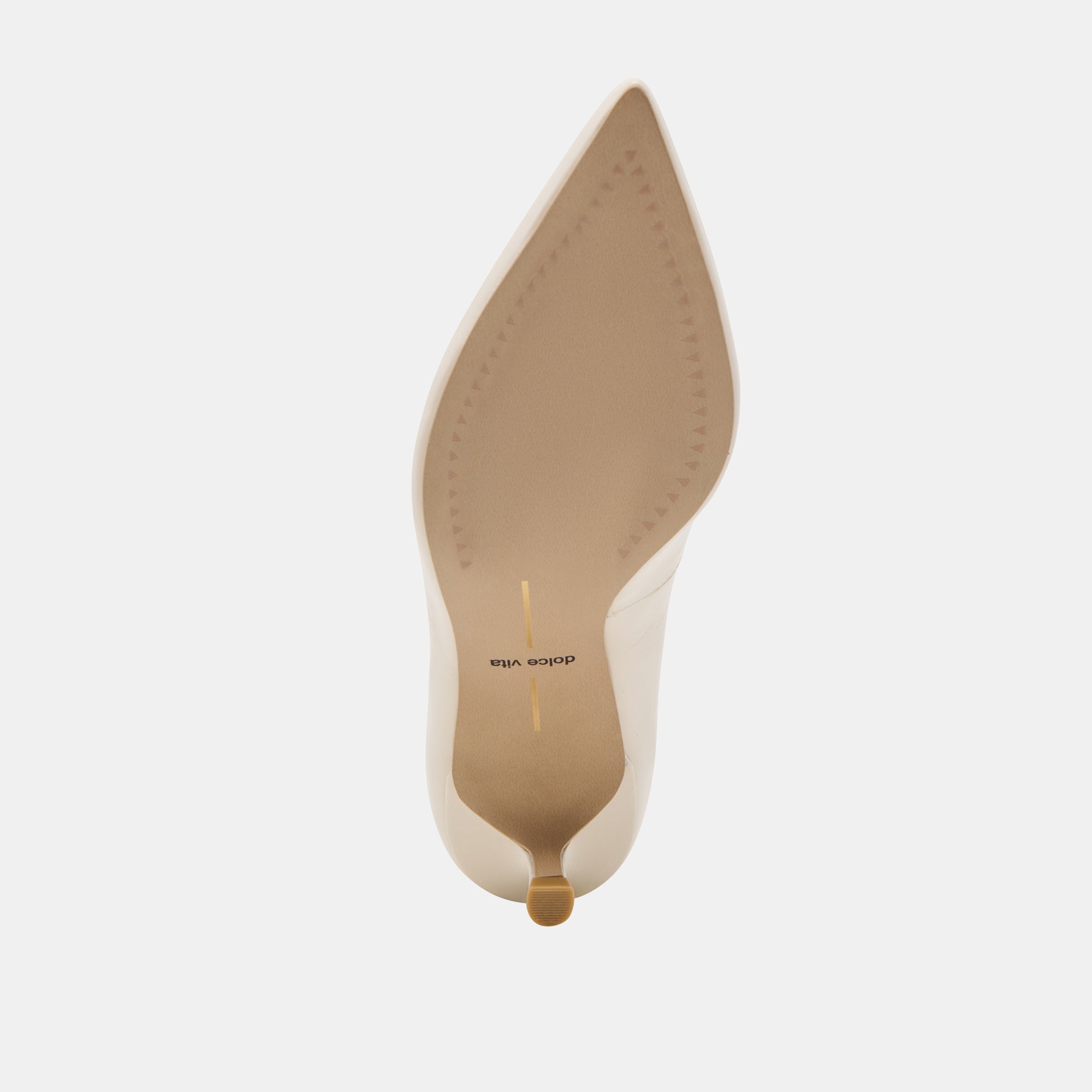 ALWYN HEELS BONE CRINKLE PATENT