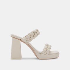 ASHBY HEELS IVORY STELLA - re:vita