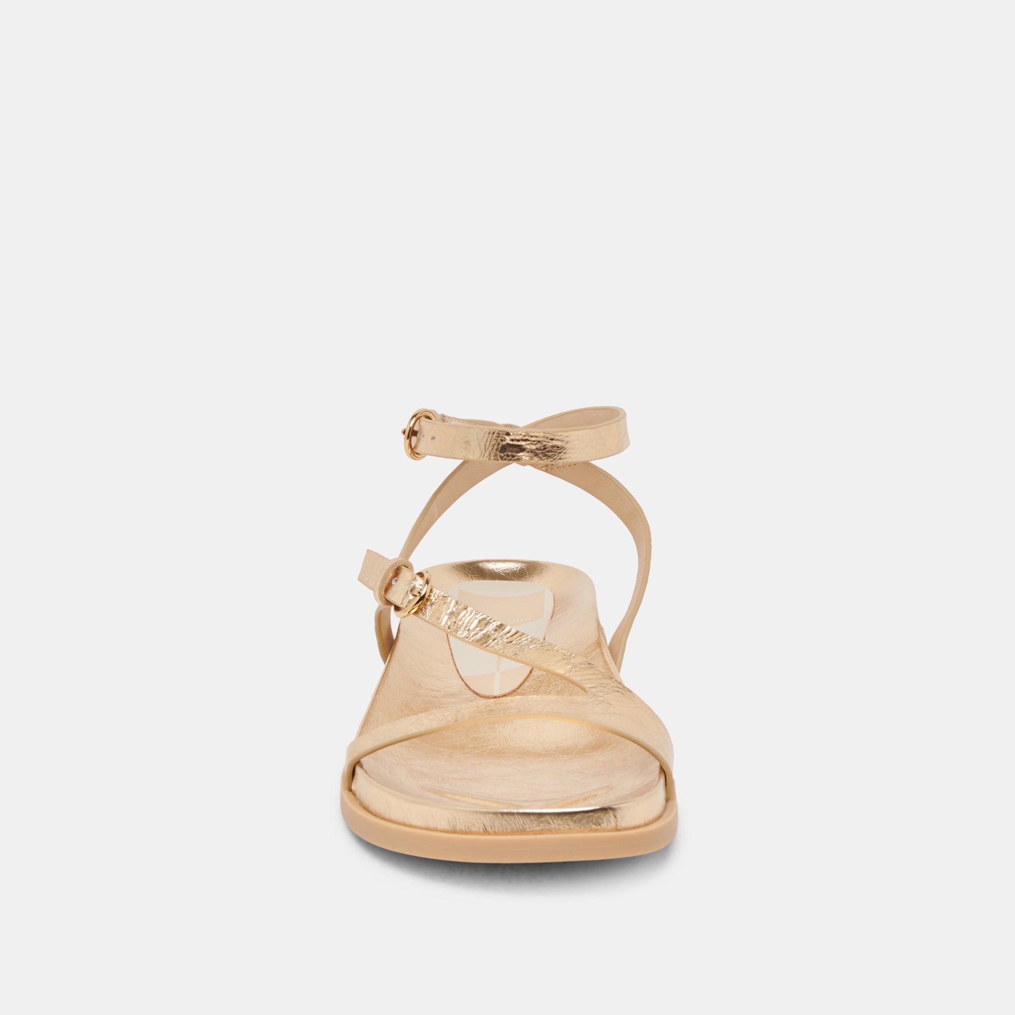 DARLIS SANDALS GOLD DISTRESSED LEATHER