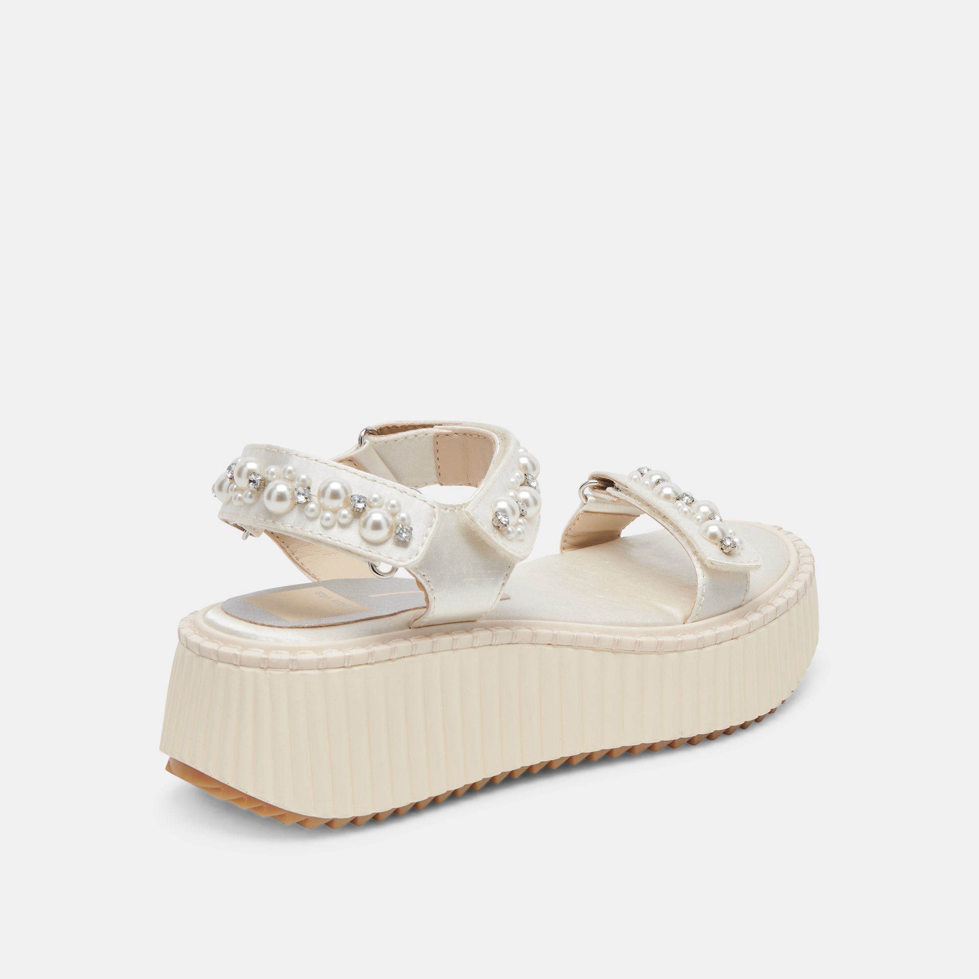 DEBRA PEARL SANDALS VANILLA PEARLS - re:vita
