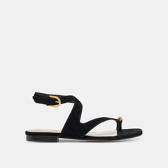 EARLA SANDALS ONYX SUEDE