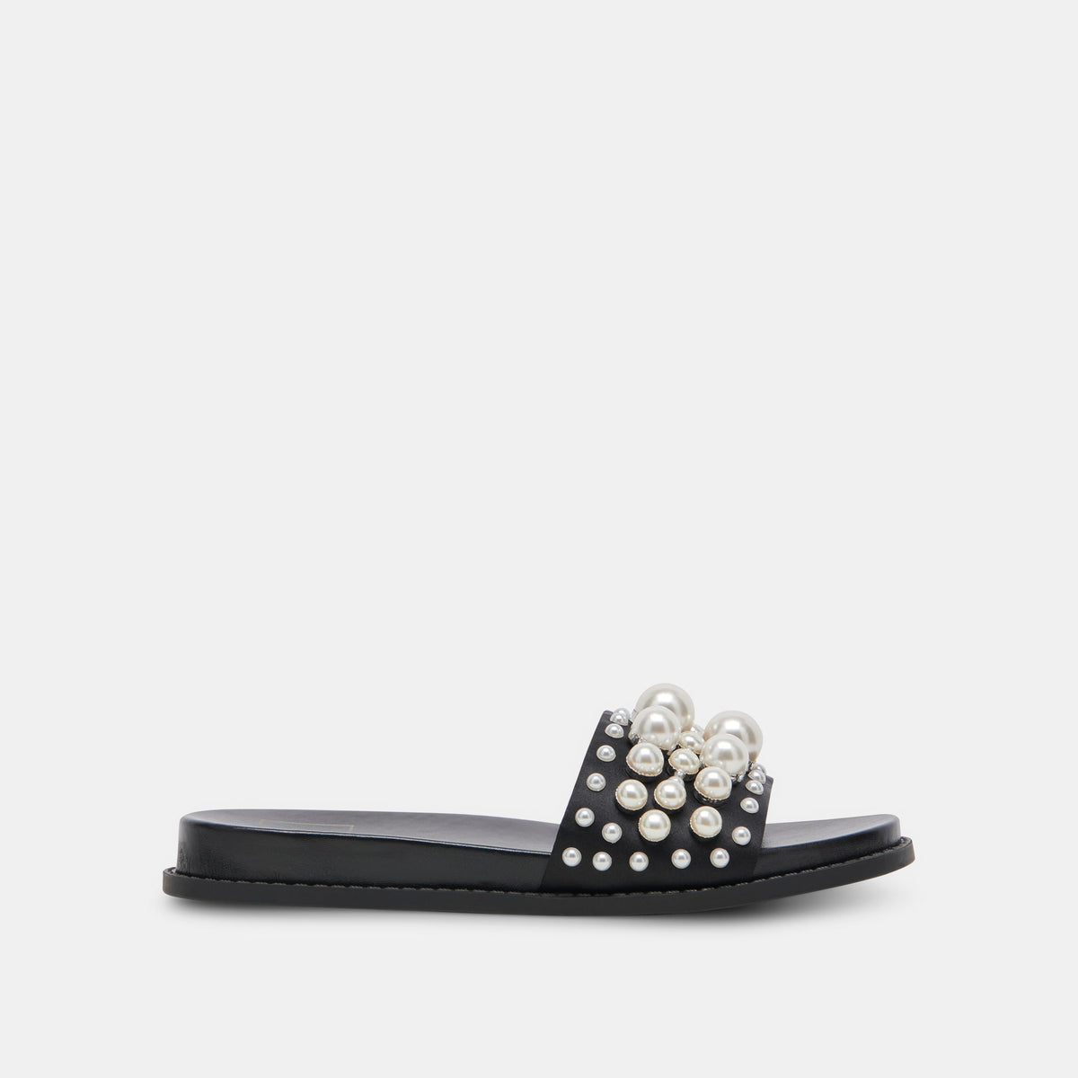 GABBI PEARL SANDALS BLACK PEARLS - re:vita