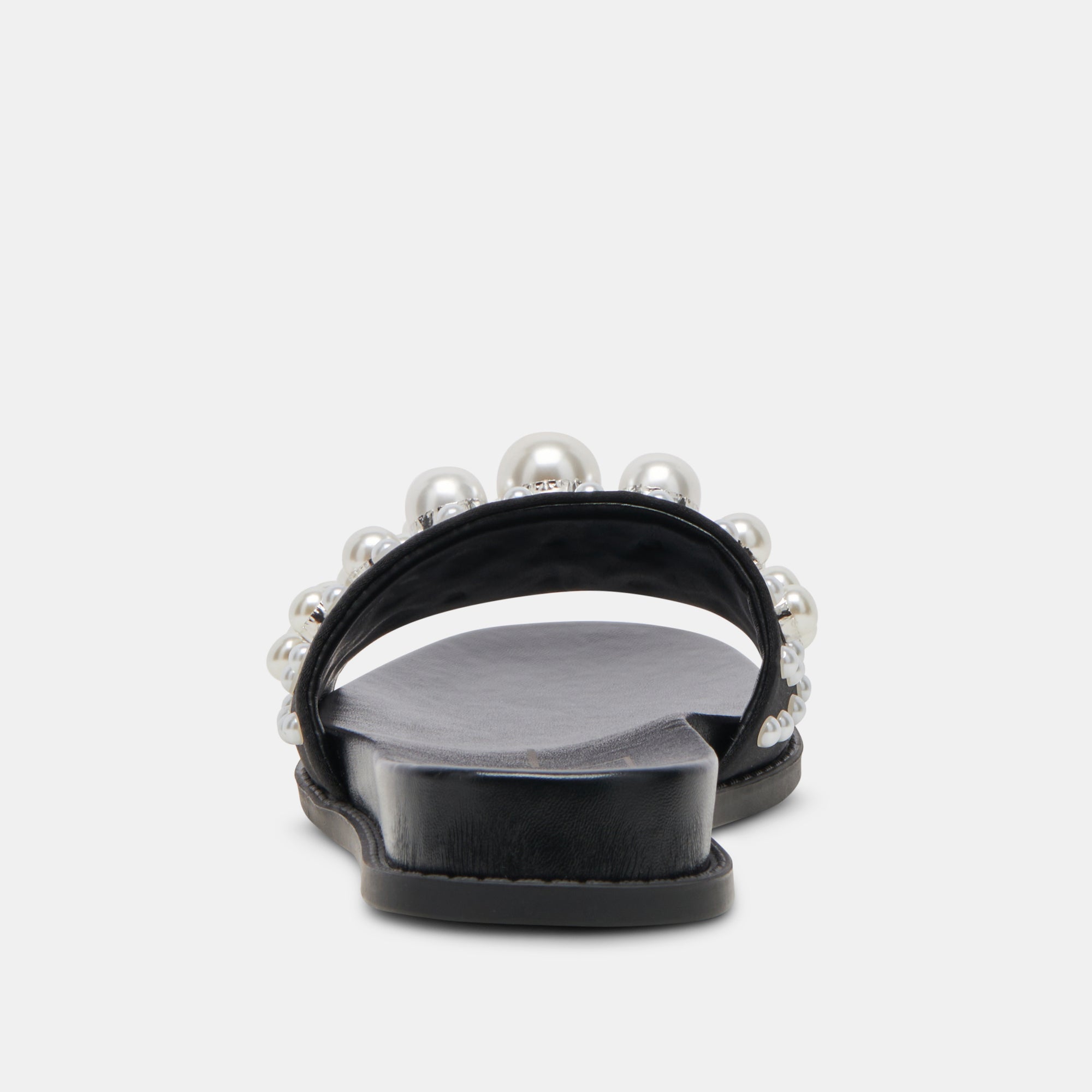 GABBI PEARL SANDALS BLACK PEARLS - re:vita