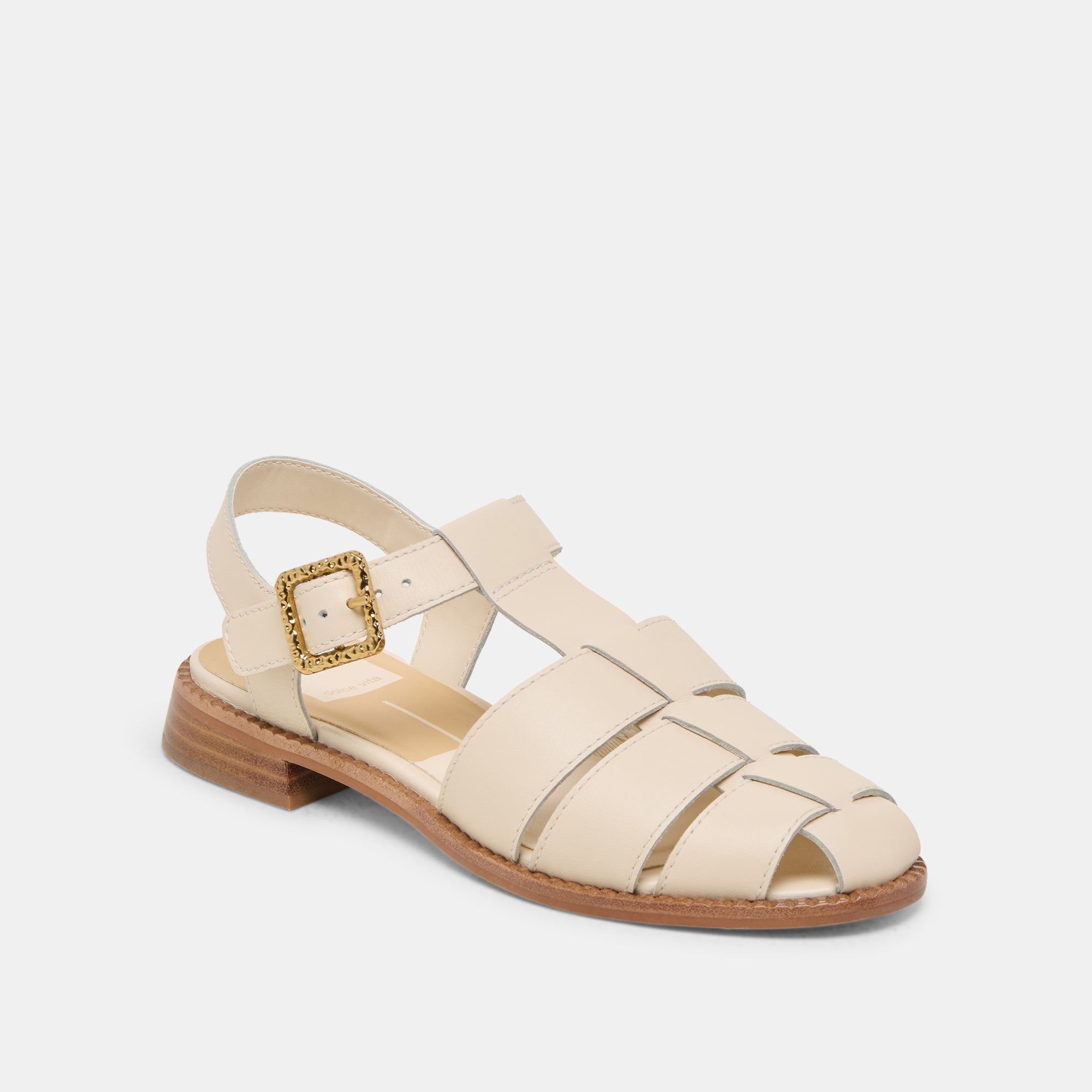HOLIS SANDALS BONE LEATHER