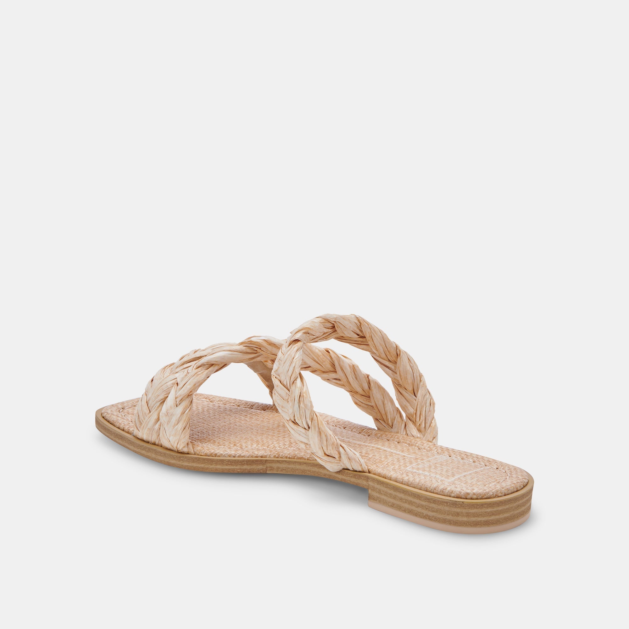 IMAN SANDALS LT NATURAL RAFFIA - re:vita