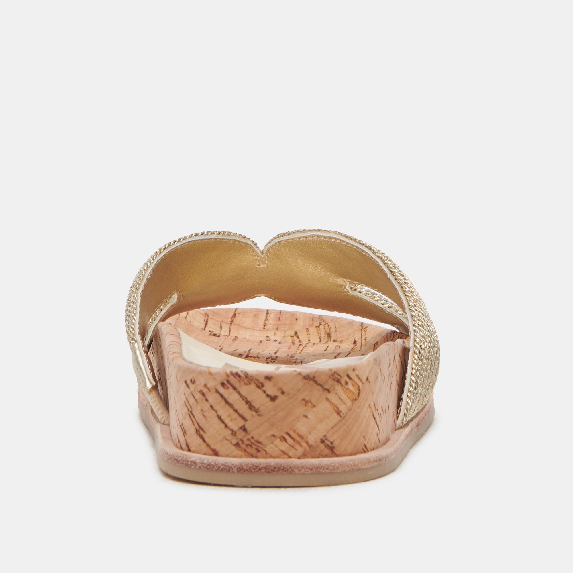 SELDA SANDALS GOLD RAFFIA - re:vita