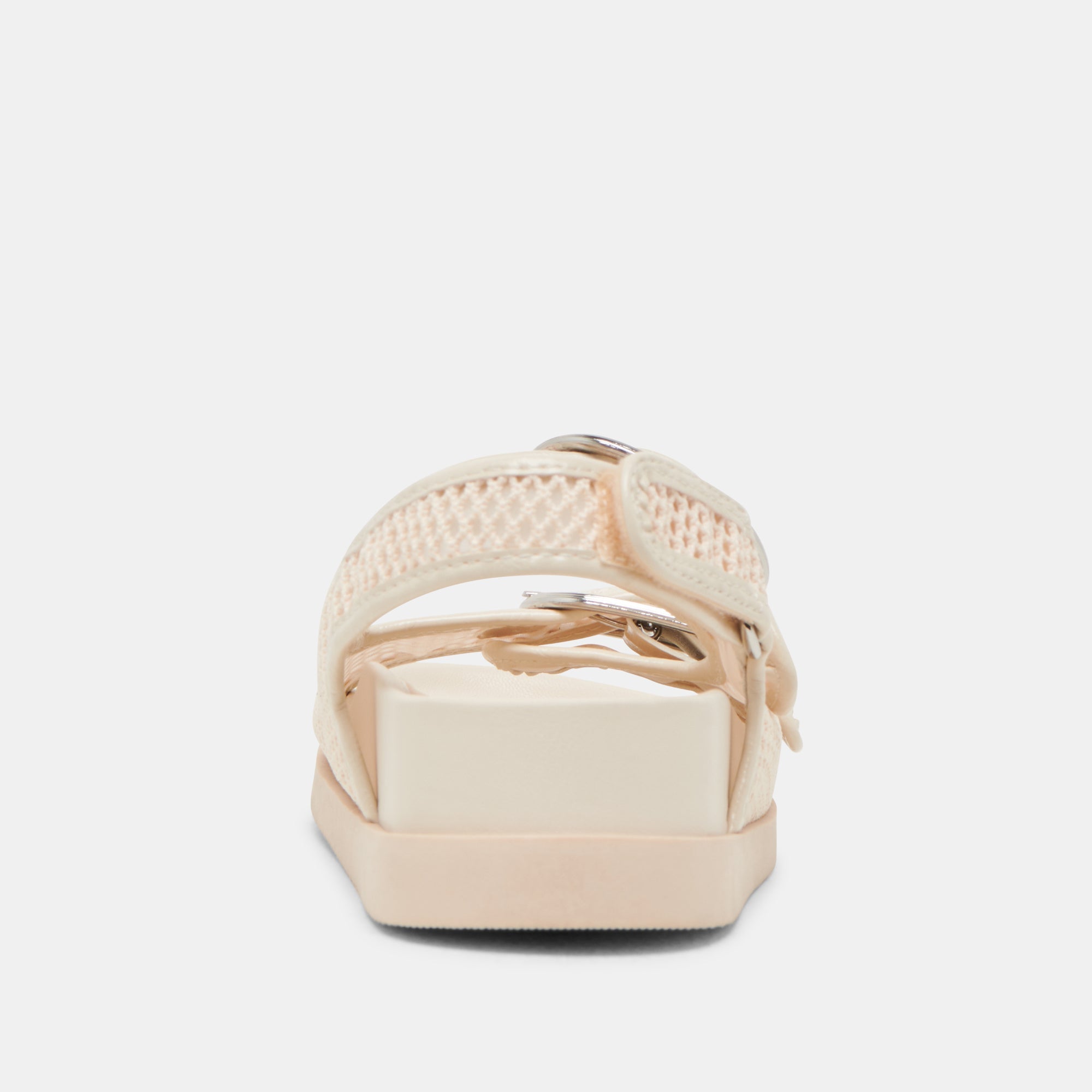 STARLA MESH SANDALS CREME WOVEN MESH