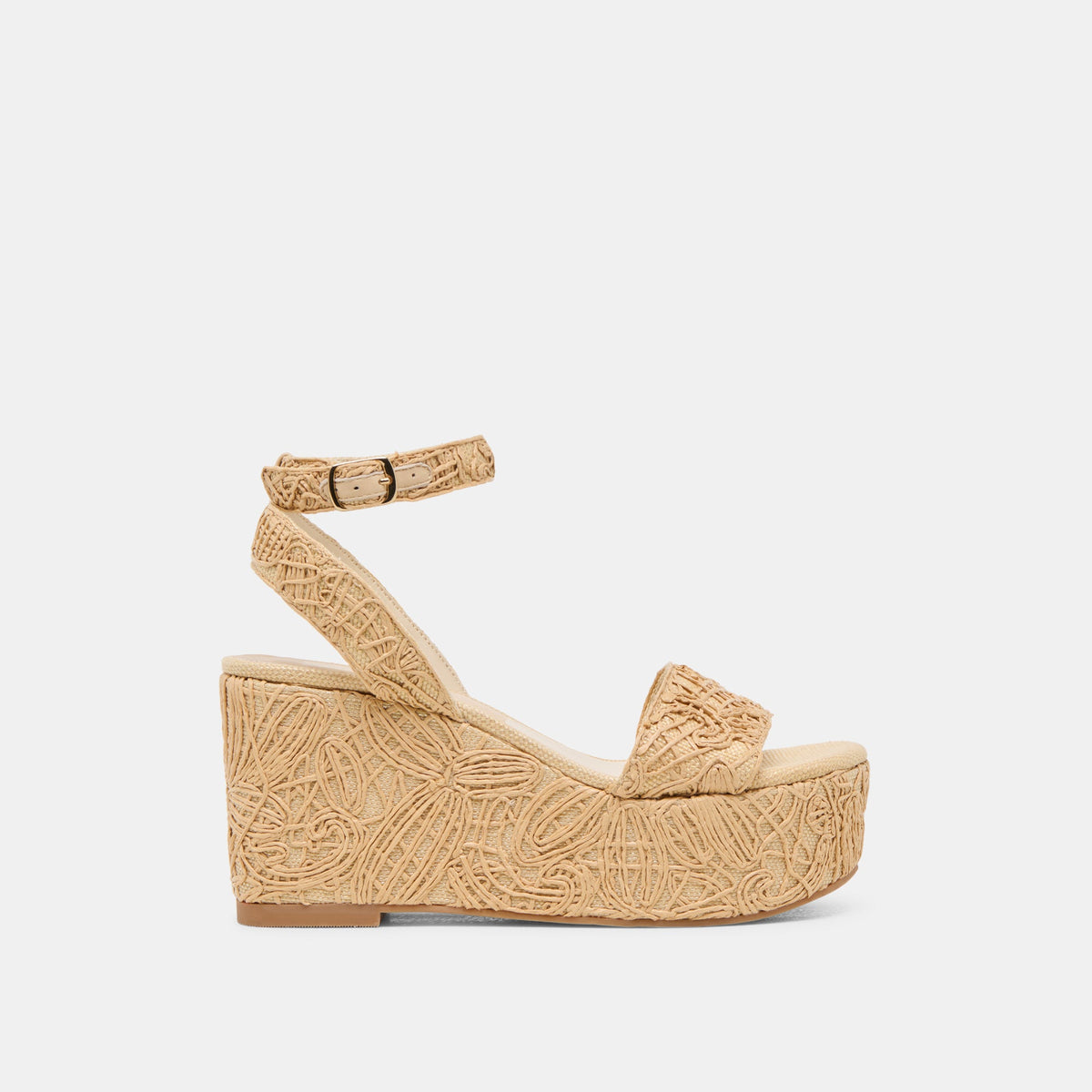 TALISA WEDGES NATURAL MACRAME