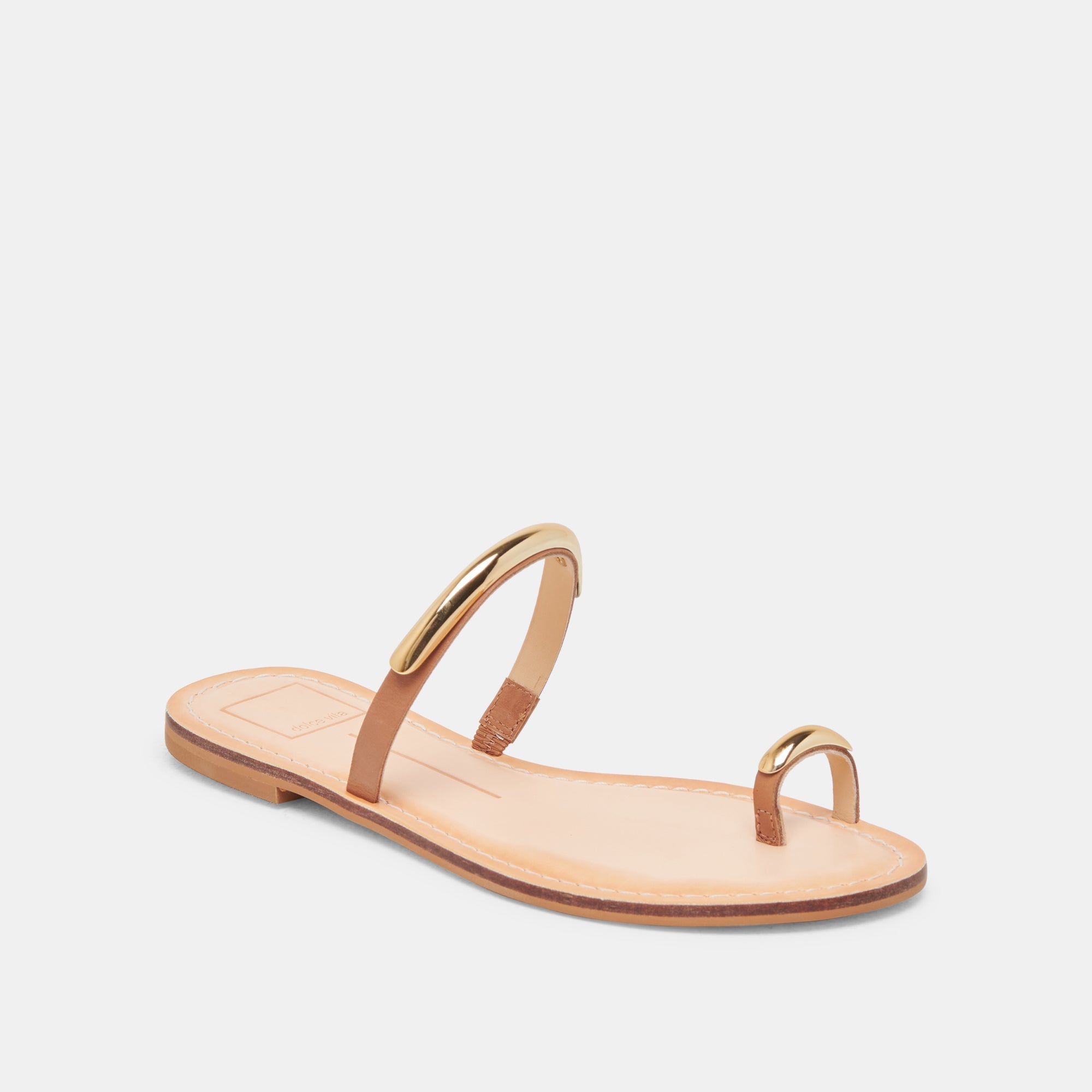 WINK WIDE SANDALS SADDLE LEATHER
