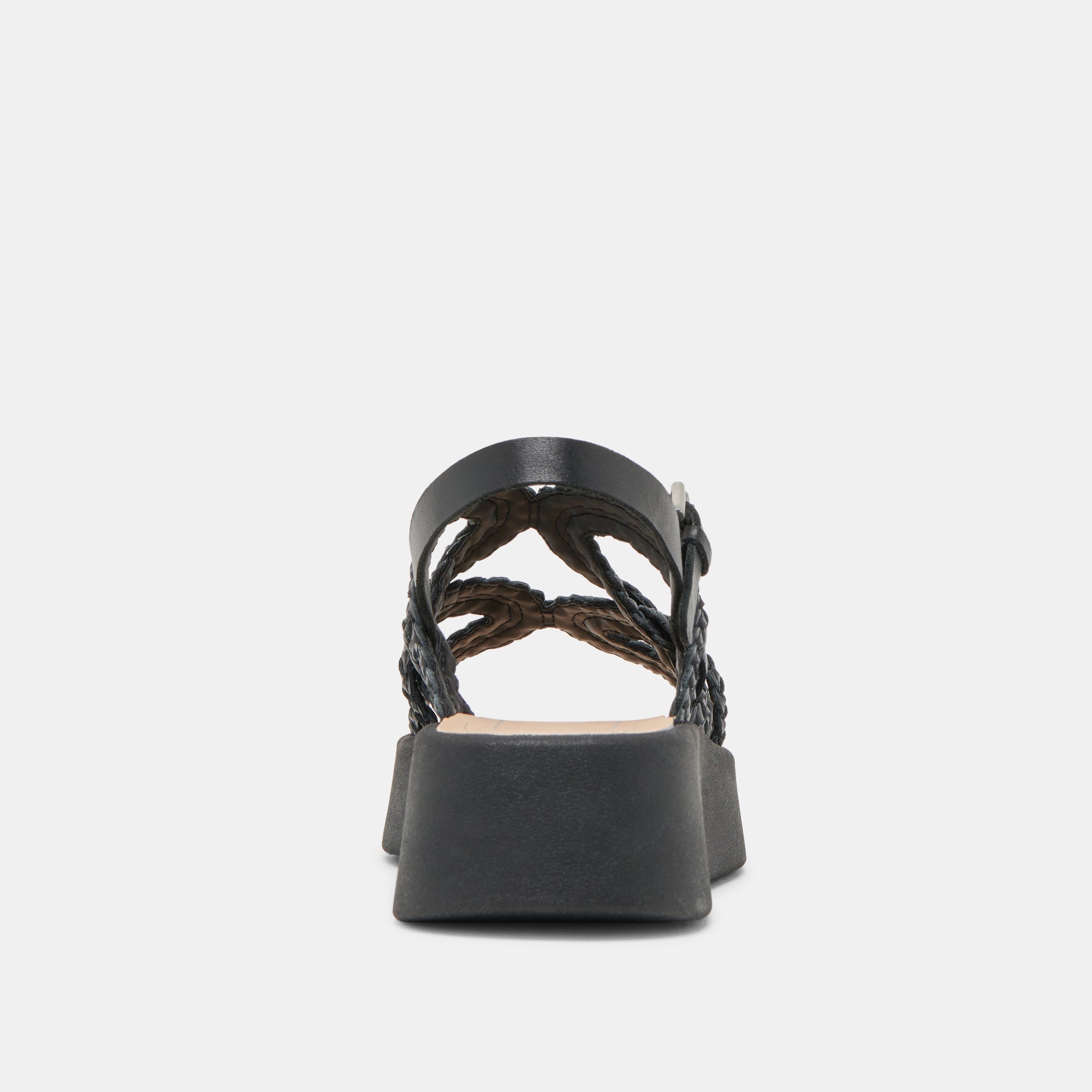 GATSBY SANDALS BLACK LEATHER