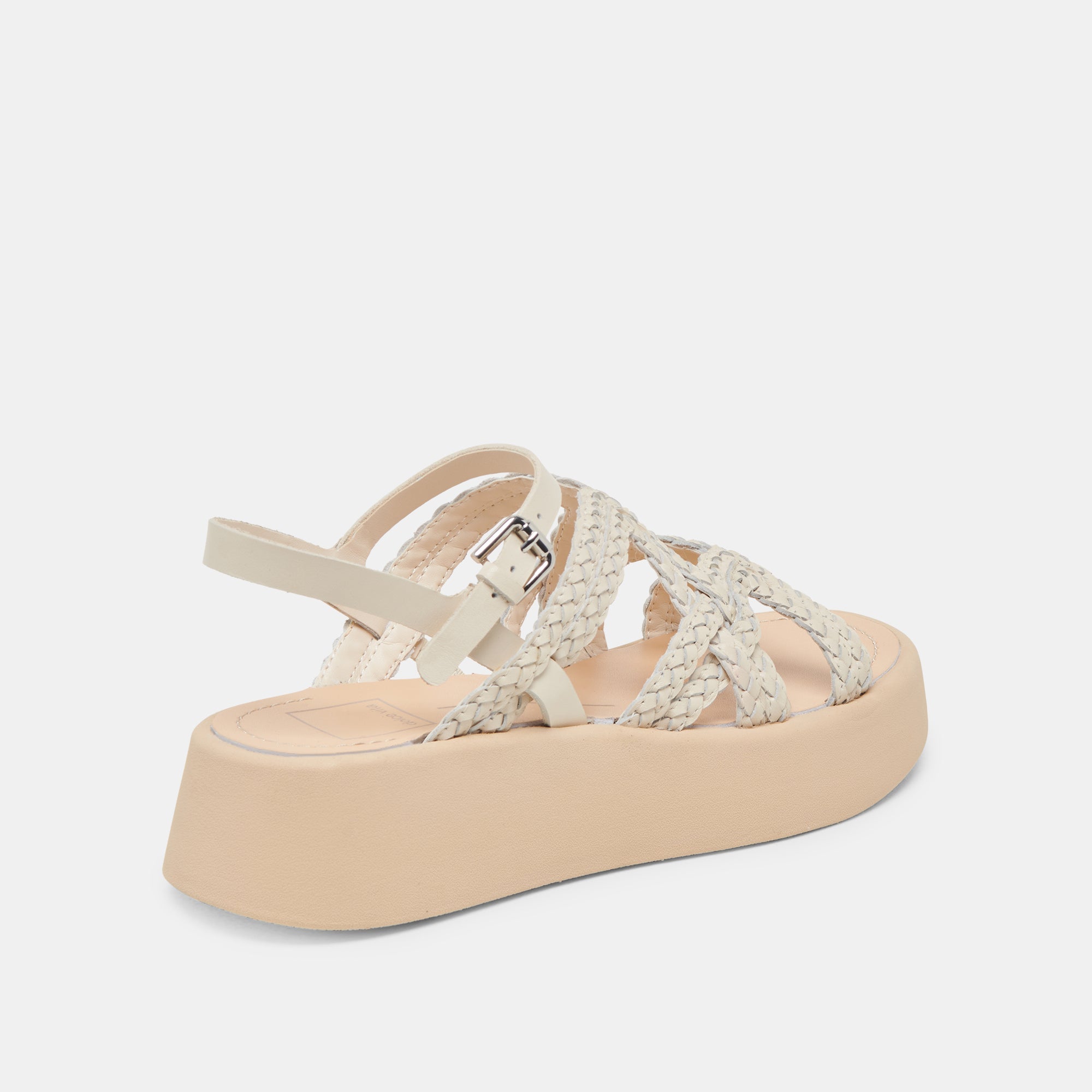 GATSBY SANDALS CREME LEATHER