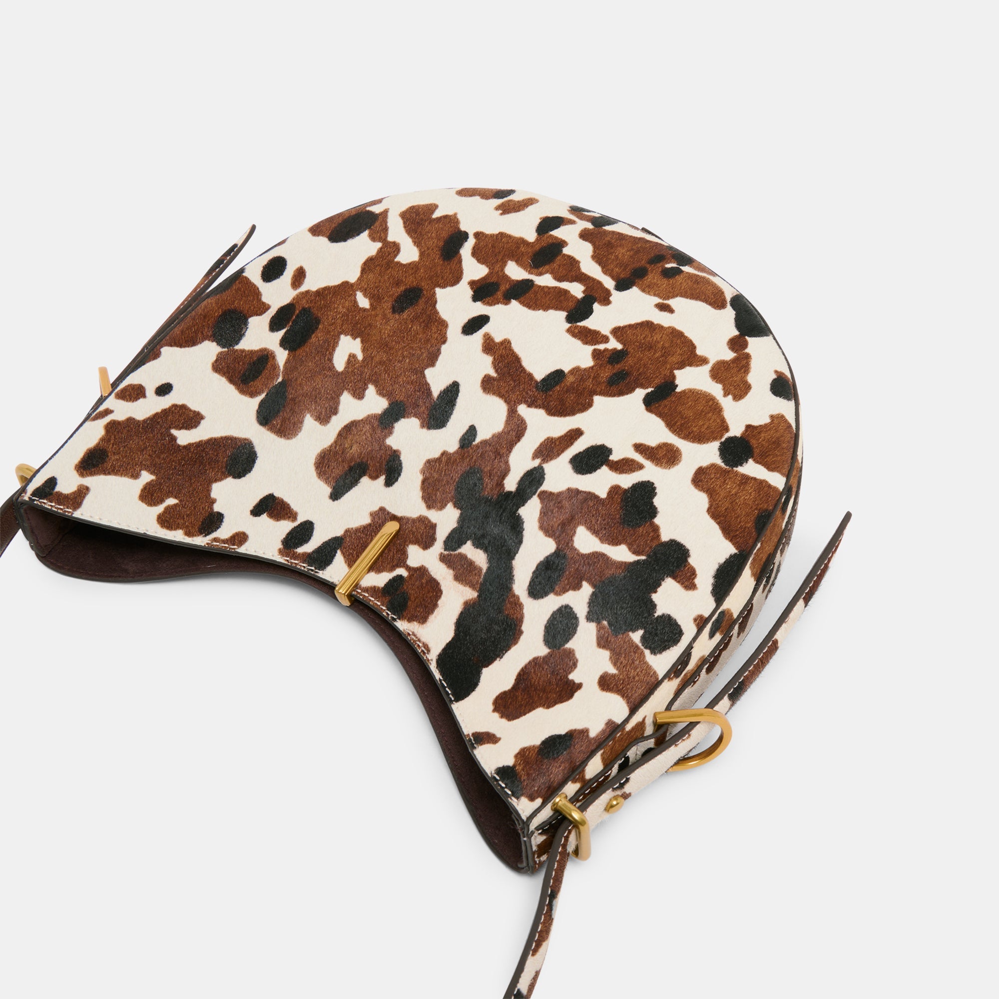 BREE SHOULDER BAG COCOA CALF HAIR