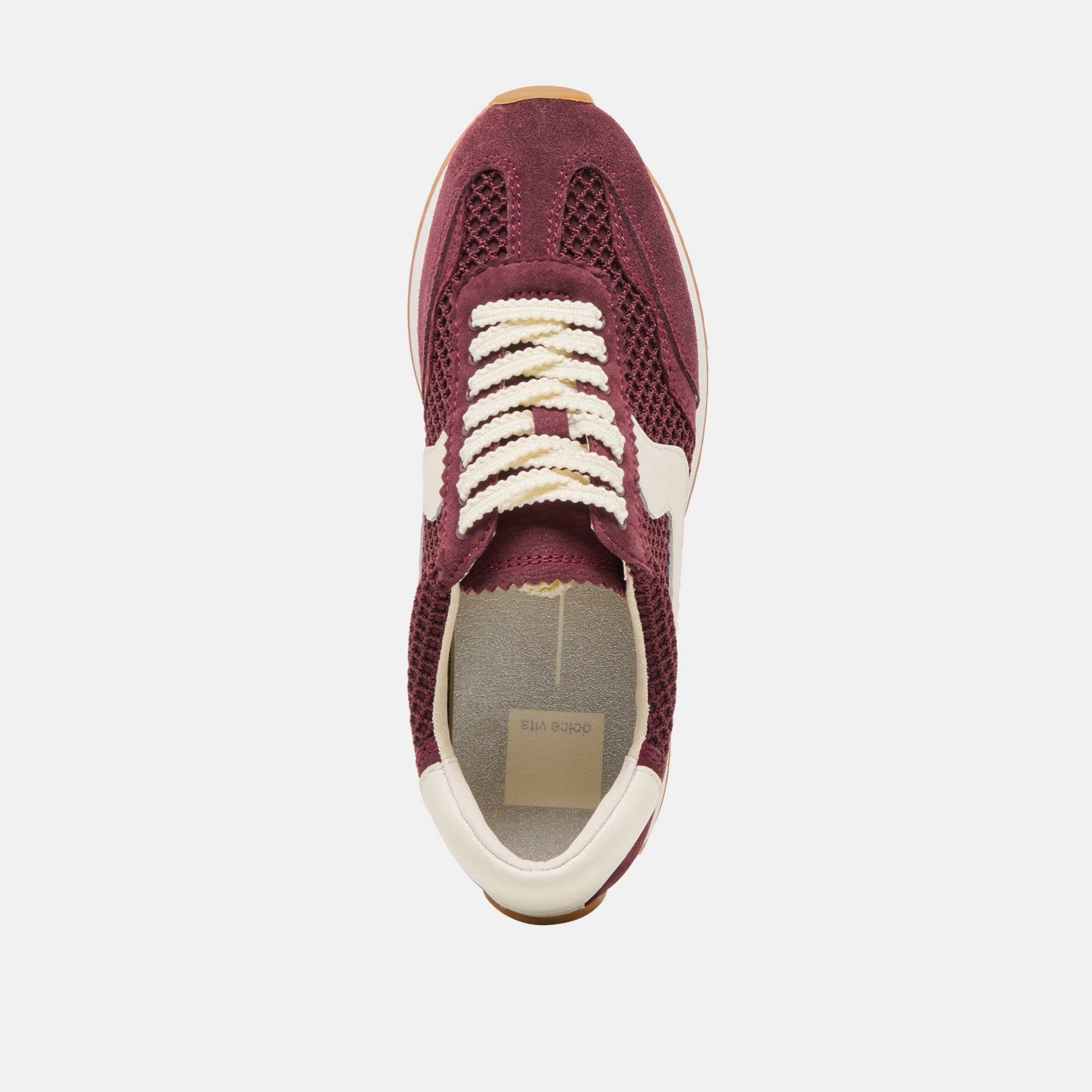 B.NTCD MESH SNEAKERS CRANBERRY WOVEN MESH