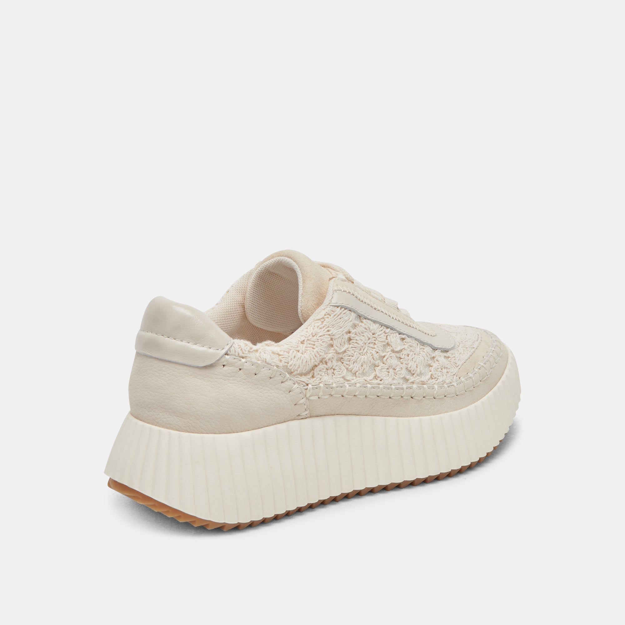 DOLEN SNEAKERS ECRU LACE - re:vita