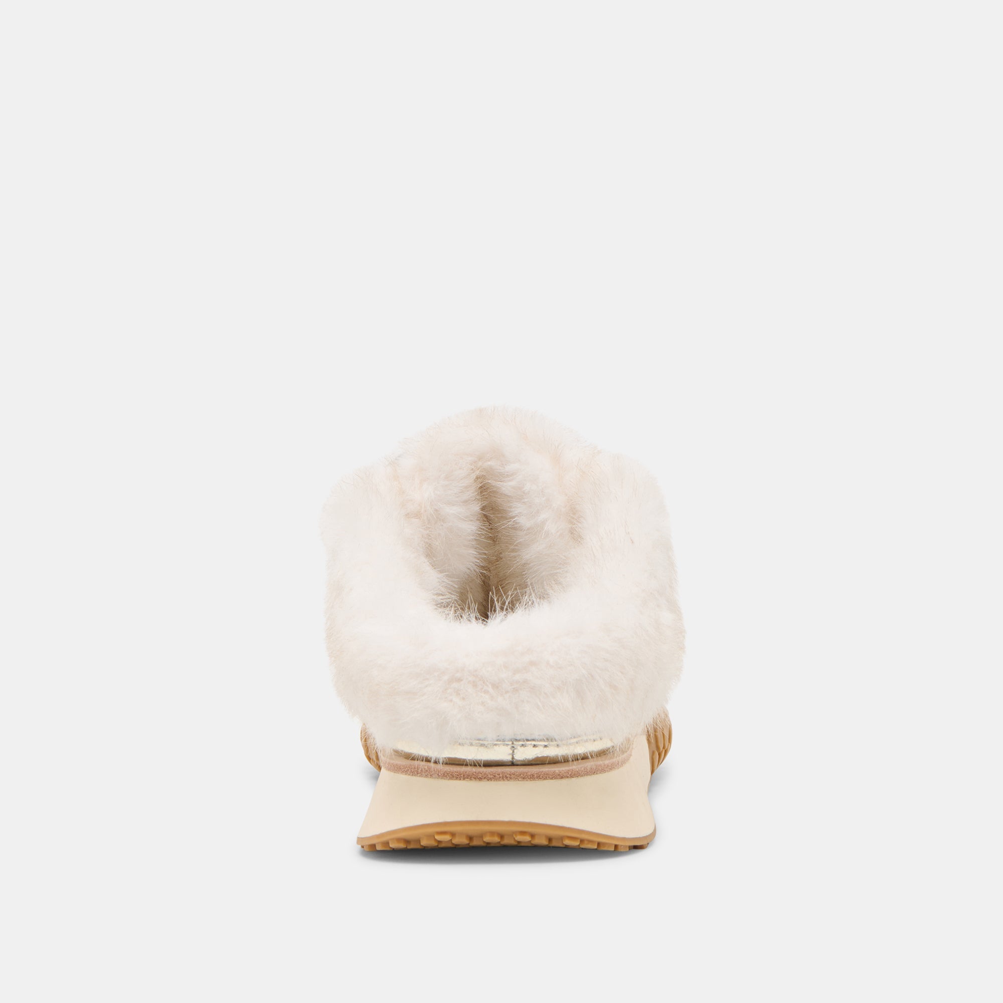 IZZEY PLUSH SNEAKERS PLATINUM LEATHER