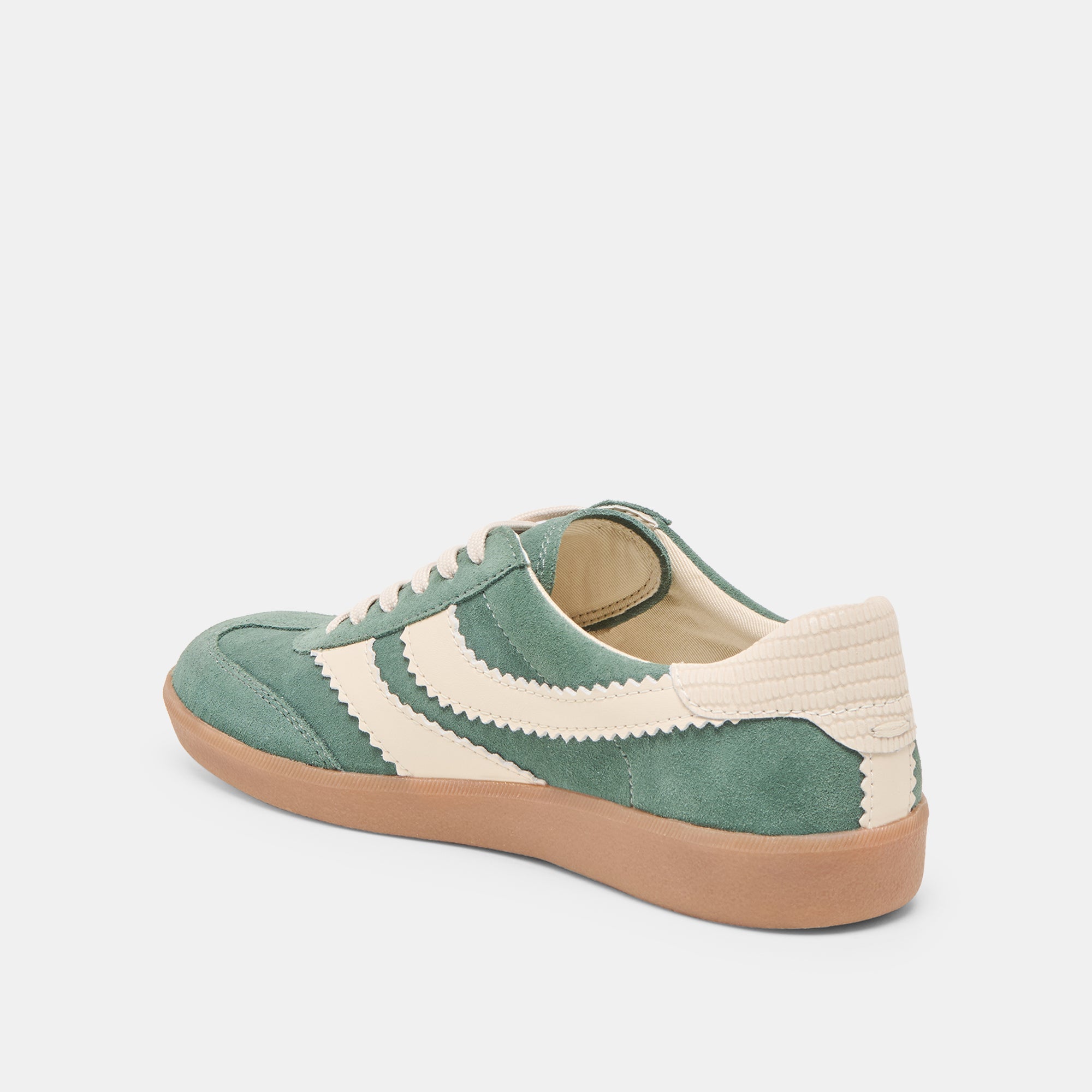 MERIT SNEAKERS DK GREEN SUEDE
