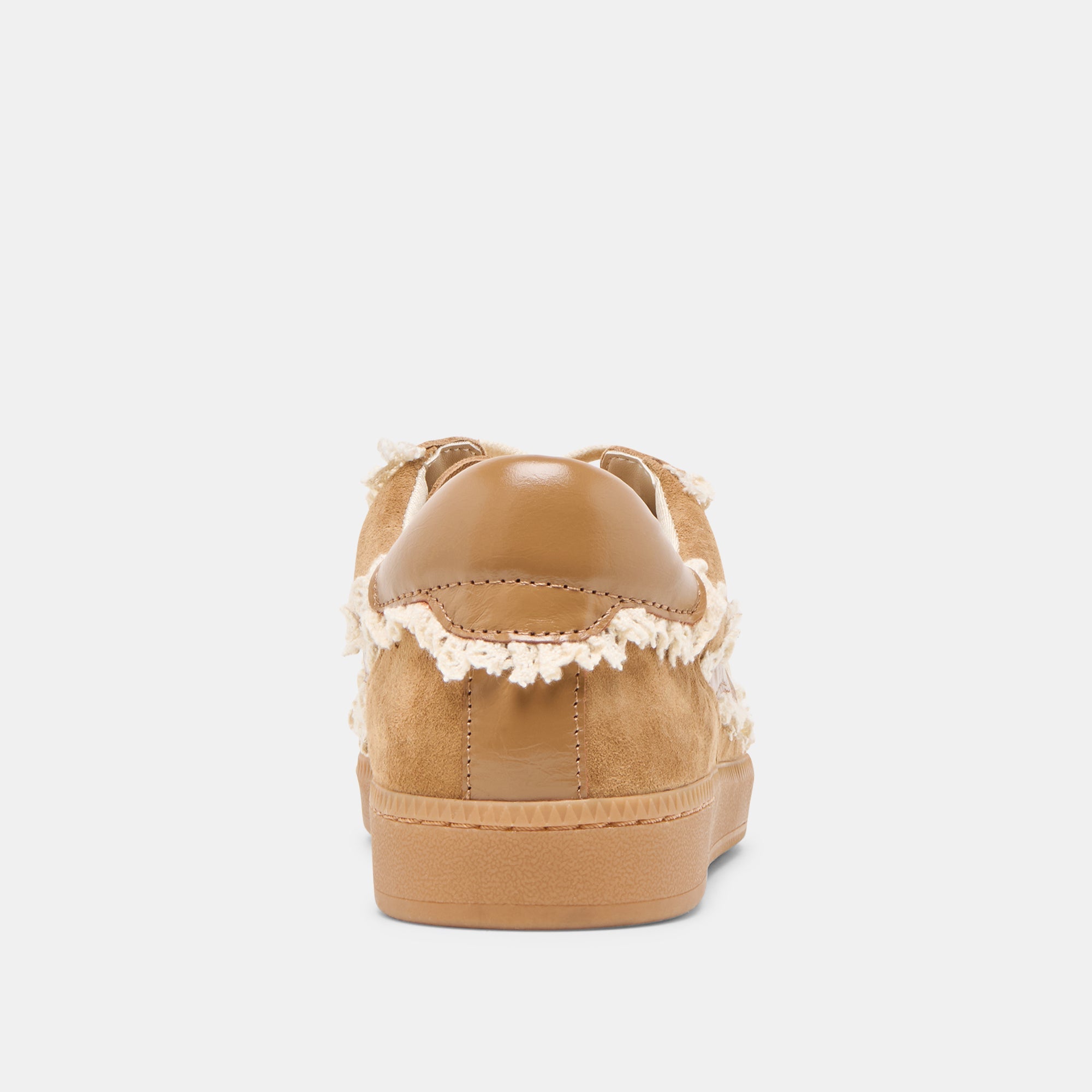 NOTICE LACE SNEAKERS LT BROWN SUEDE