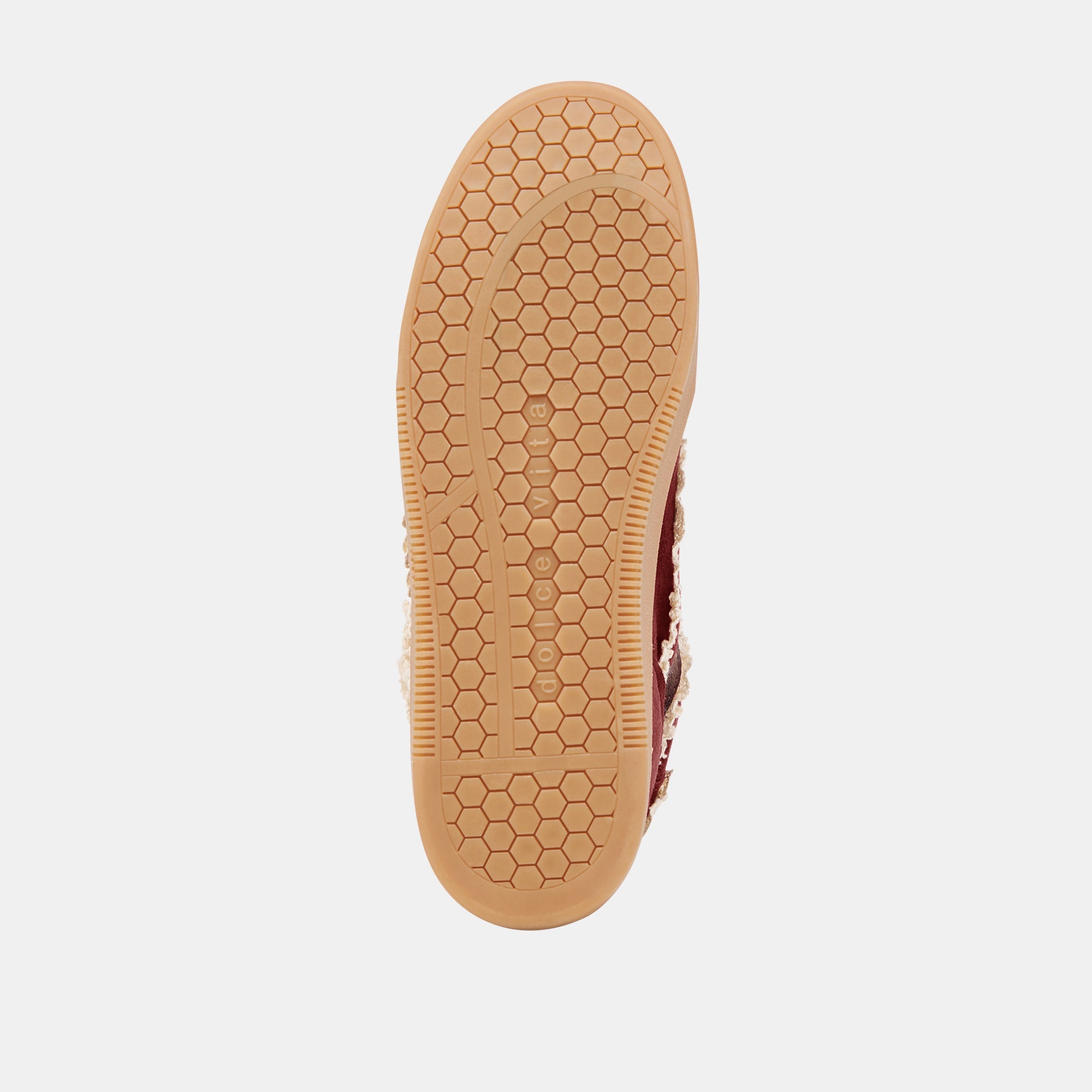 NOTICE LACE SNEAKERS OXBLOOD SUEDE