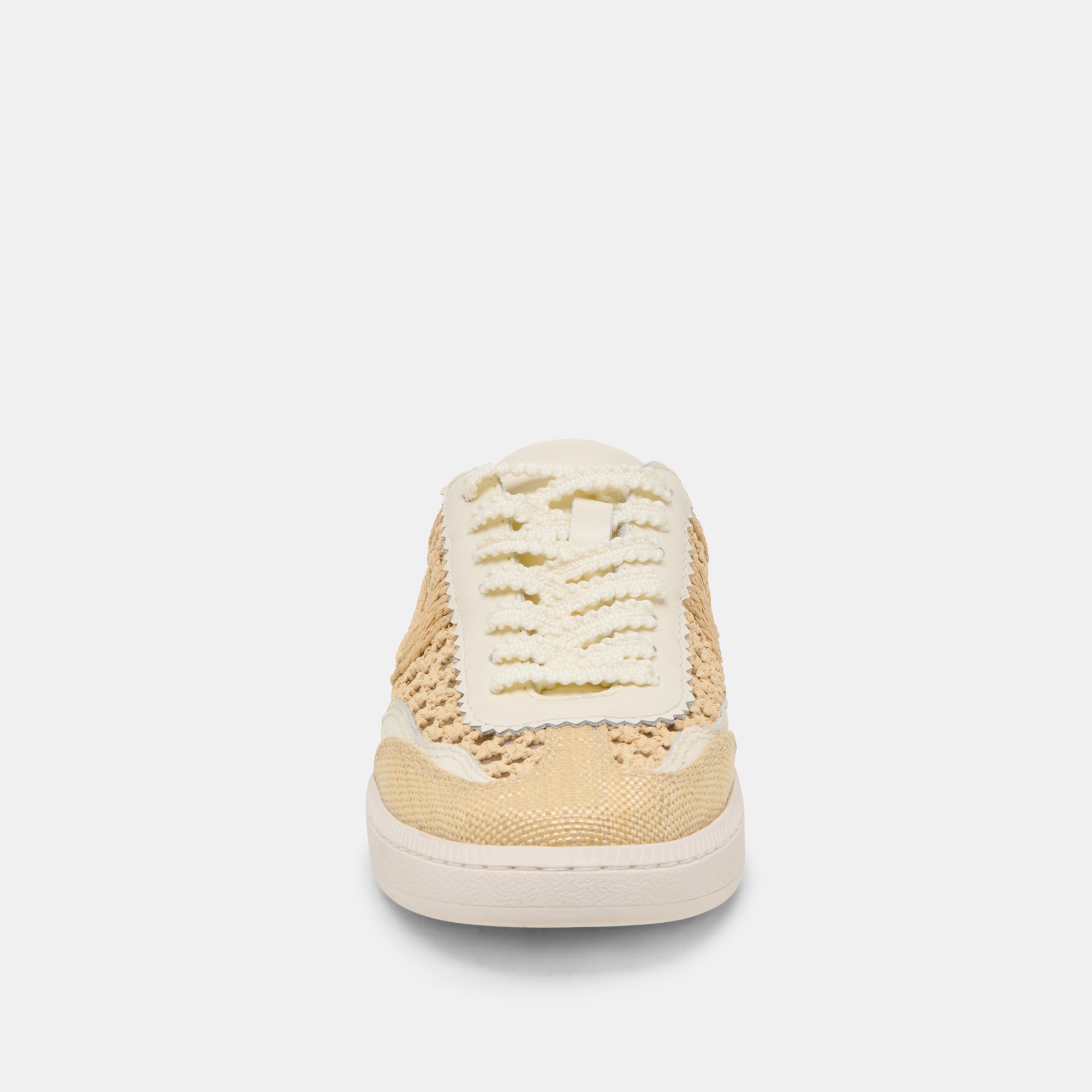 NOTICE SLIDE WOVEN SNEAKERS LT NATURAL WOVEN RAFFIA