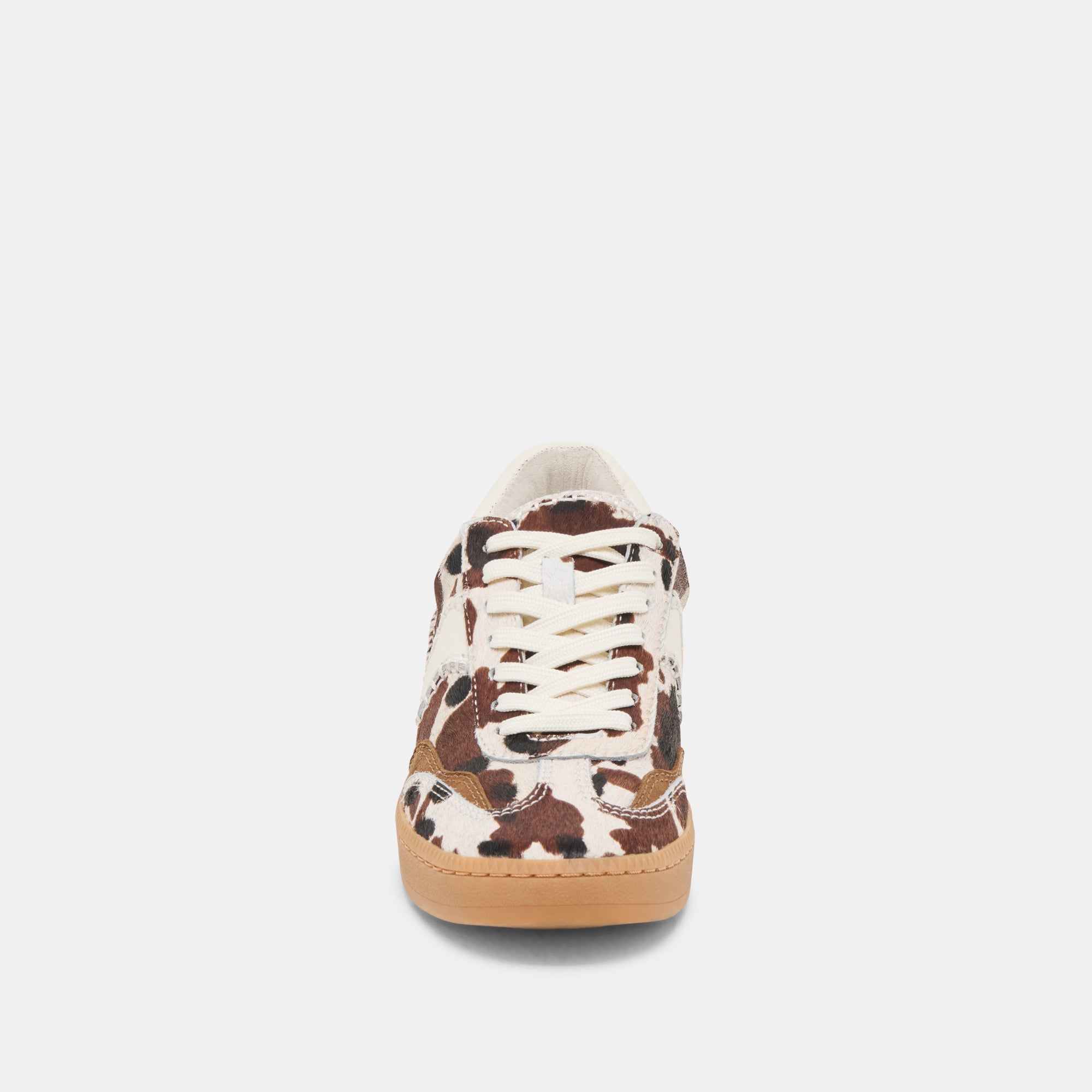 NOTICE STITCH SNEAKERS COCOA TAURUS CALF HAIR