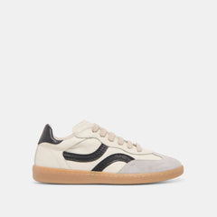 REBEL SNEAKERS WHITE BLACK LEATHER