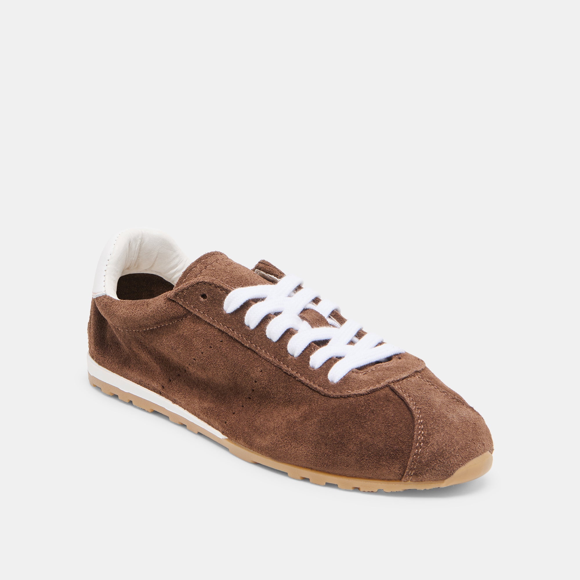 SERINA SNEAKERS DK BROWN SUEDE