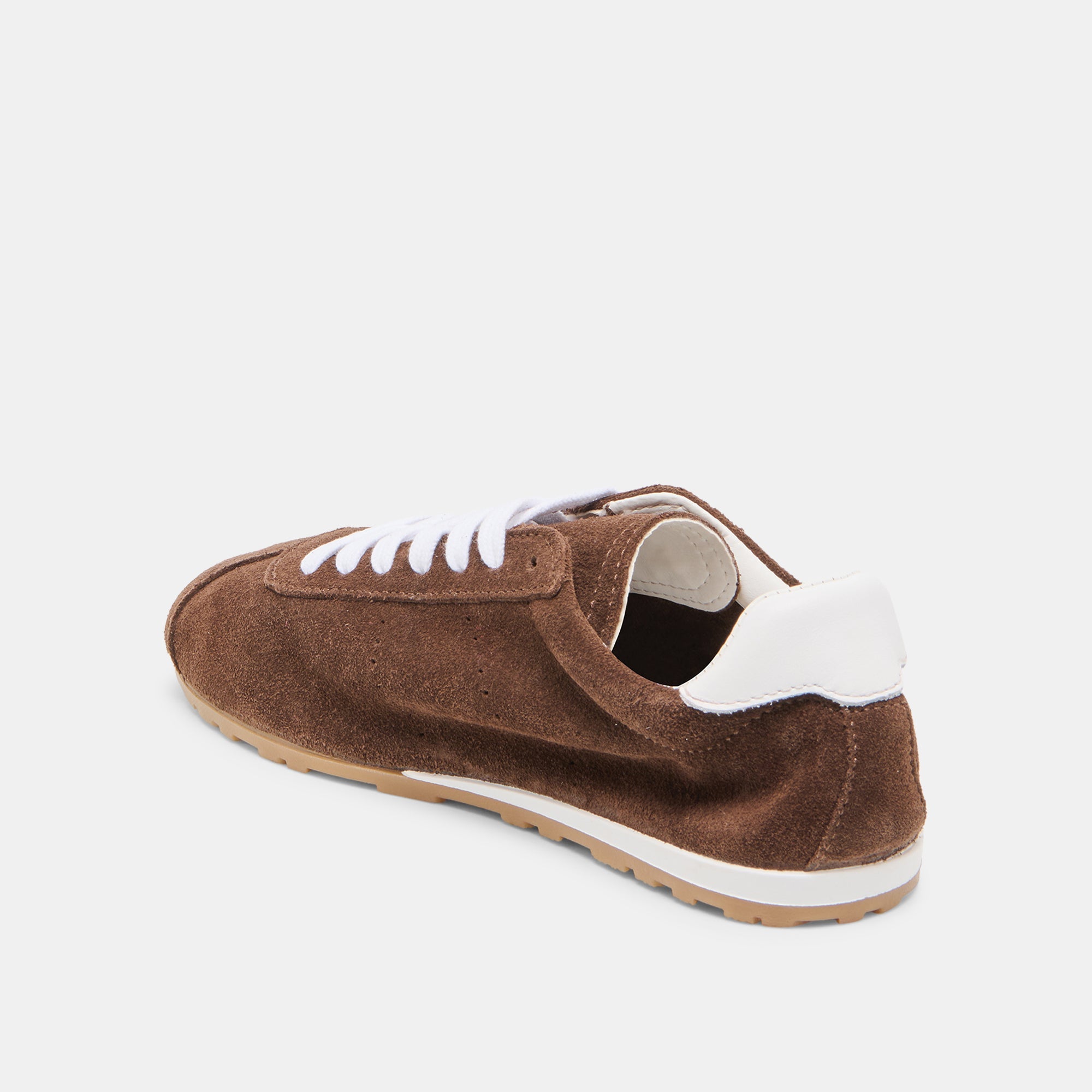 SERINA SNEAKERS DK BROWN SUEDE