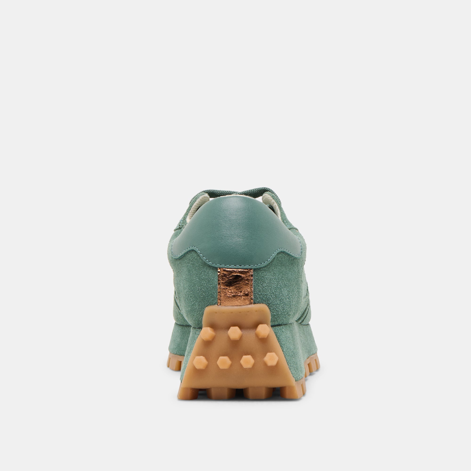 TRICIA SNEAKERS DK GREEN SUEDE