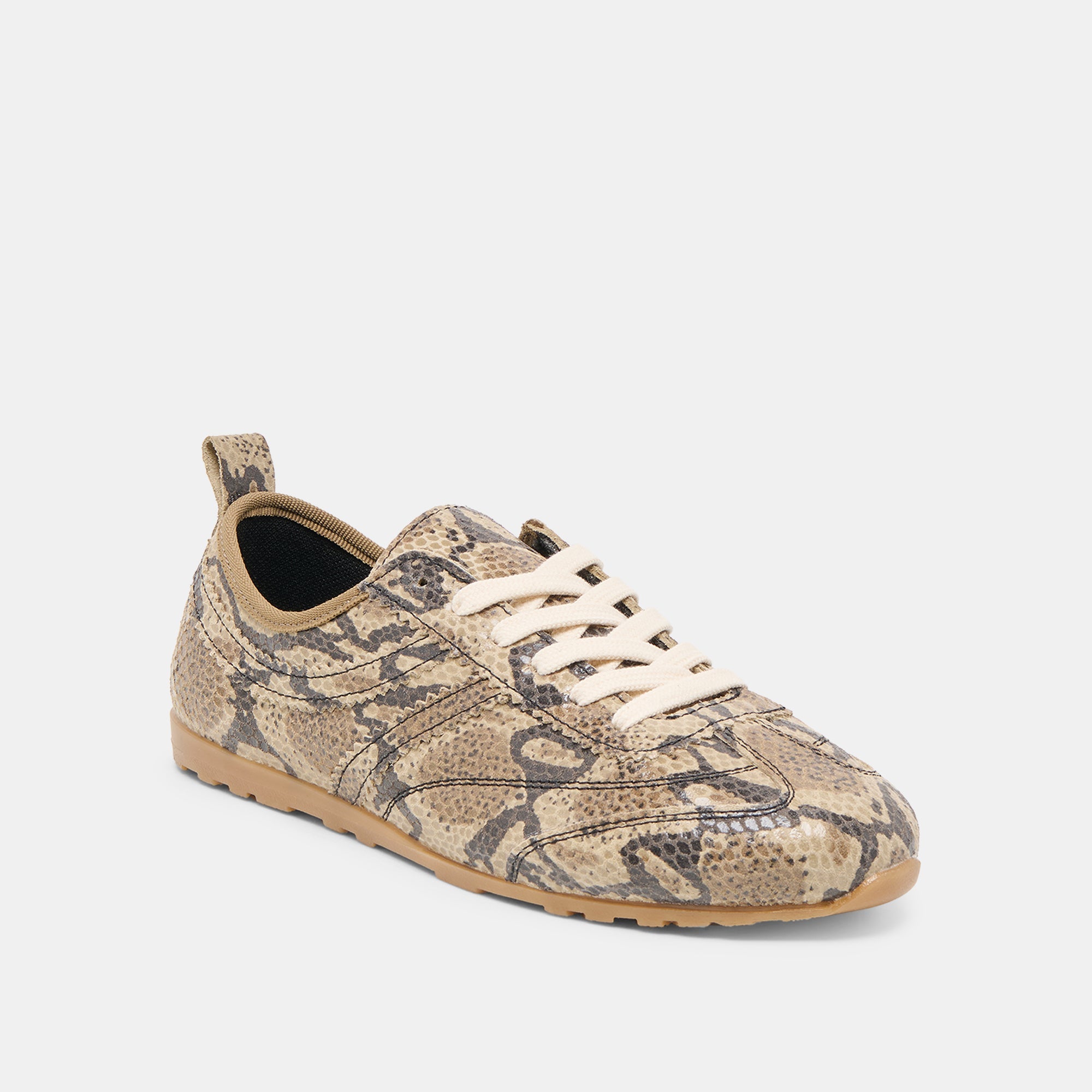 VIPER SNEAKERS SNAKE PRINT EMBOSSED LEATHER