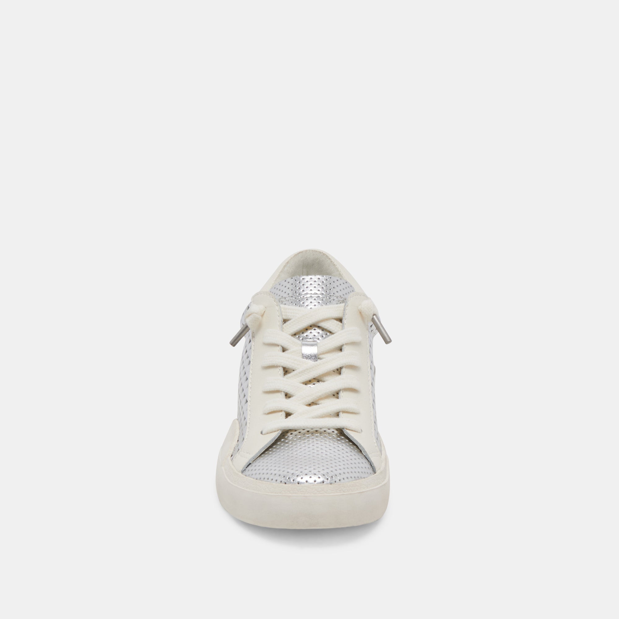 ZINA PERF 360 SNEAKERS SILVER LEATHER