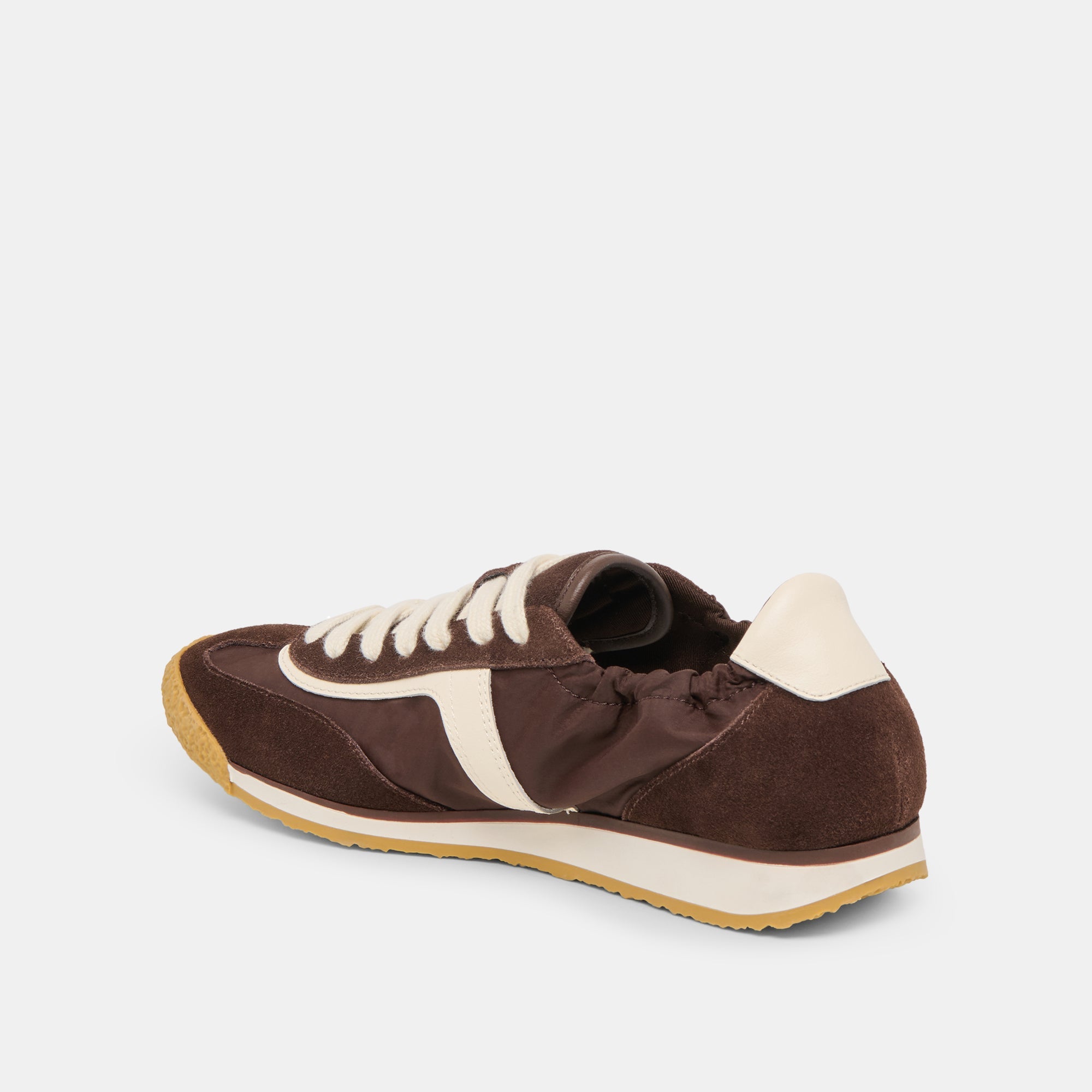 SARIYA SNEAKERS DK BROWN NYLON