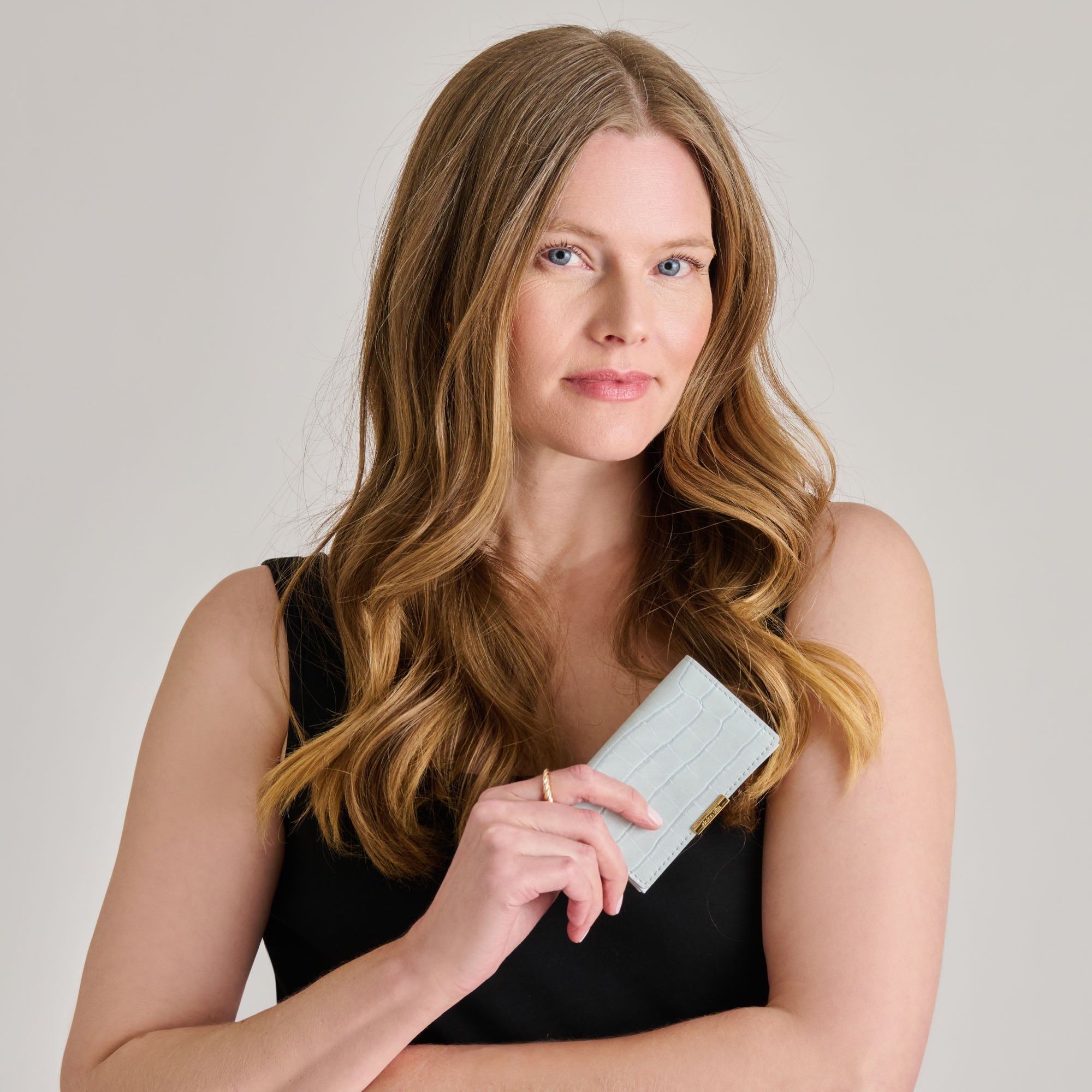 MINI-ME WALLET BLUE CROCO STELLA