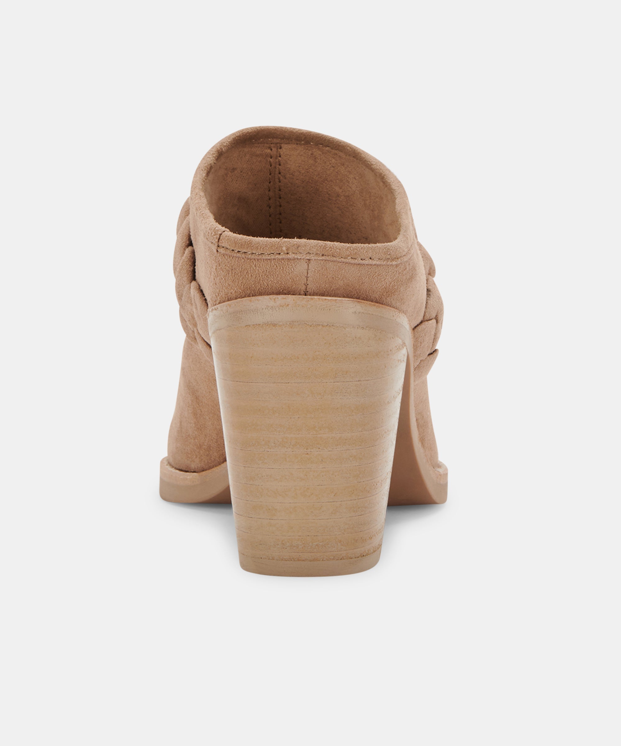 SERLA MULES TRUFFLE SUEDE - re:vita